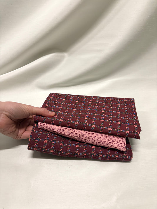 Floral 100% Cotton Fabric Bundle of Three *ONE-OFF*
