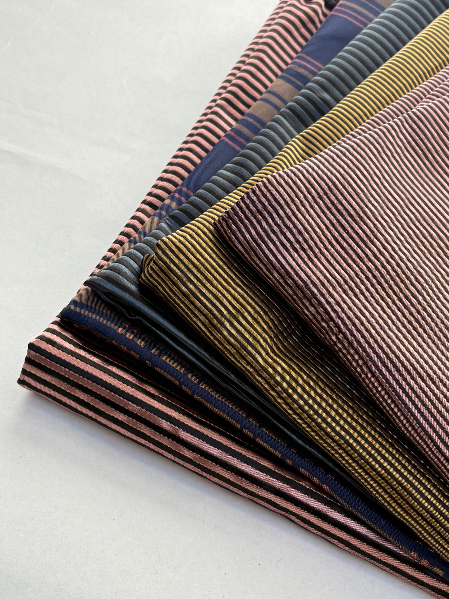 Fabric, Silk Blend Twill, Classic Patterned, End of Roll, Choose-your-colour