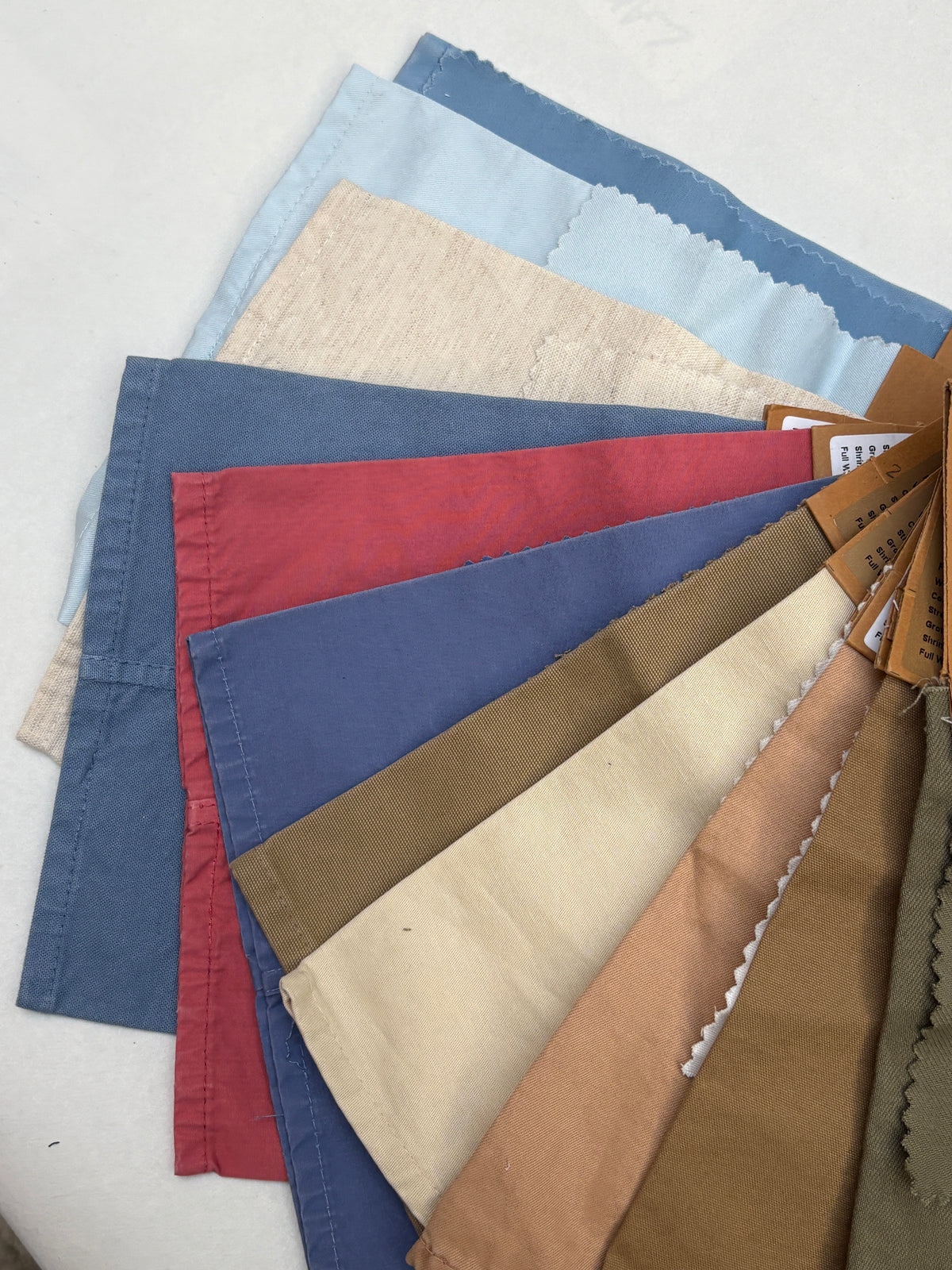 Colourful Denim Fabric Bundle of 11 *ONE-OFF*