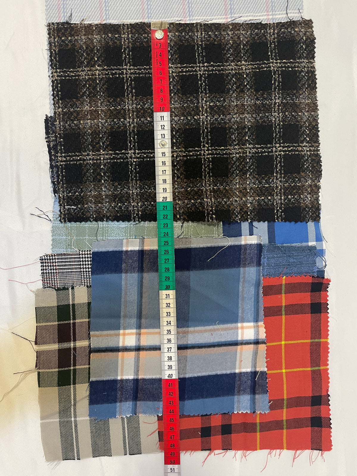 Checkered Fabric Sample from Nobody’s Child Bundle of 11 *ONE-OFF*