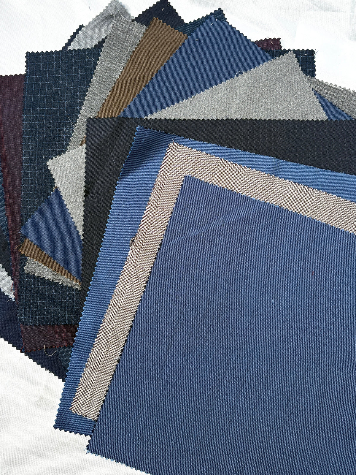 Merino Fabric Samples Bundle of 14 *ONE-OFF*