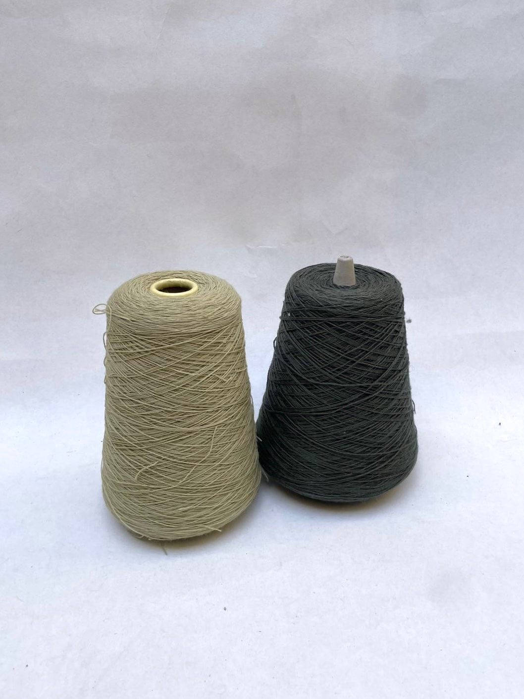 Yarn Cones, Range of Green Shades, Mixed Bundle