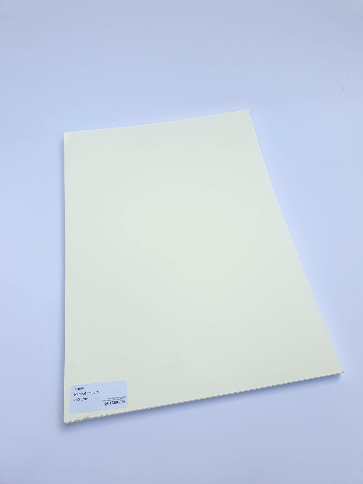 Paper, Light Bone White, ~210gsm, 450x320mm