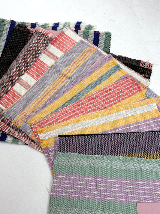 Textured Fabric Sample Bundle of 12 *ONE-OFF*