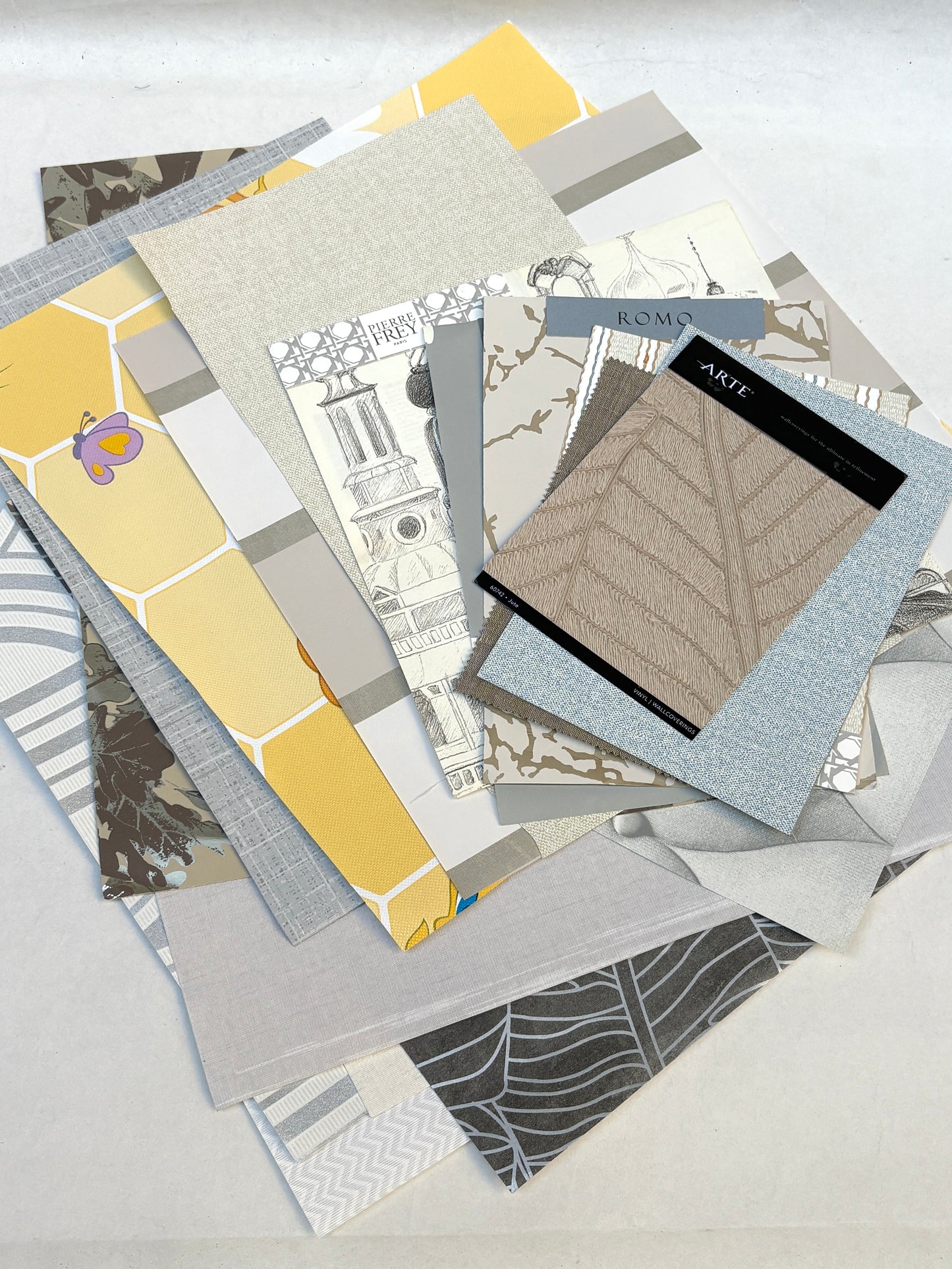 Architectural Materials, Wallpaper Samples, Mixed Bundle