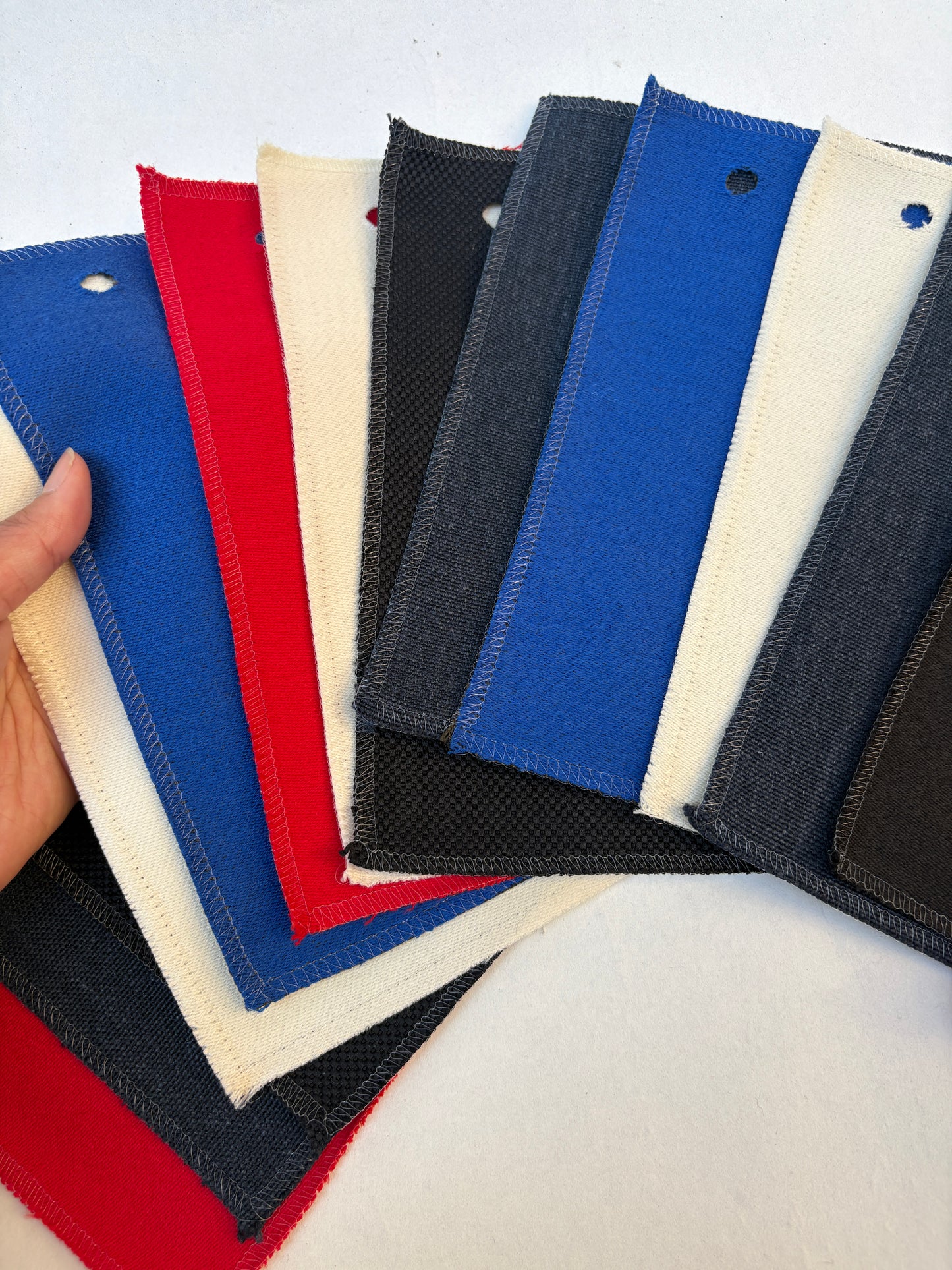 Classic Nautical Palette Fabric Sample Bundle of 14 from Vitra *ONE-OFF*