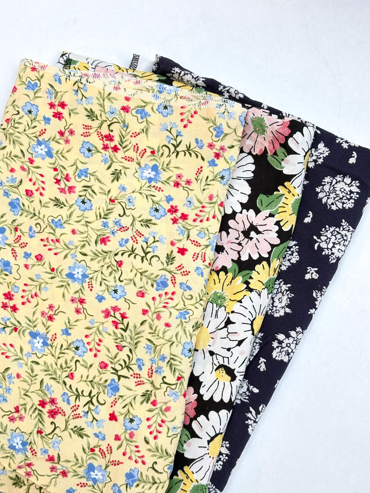 Floral Cotton Fabric Bundle of 3 from Nobody’s Child *ONE-OFF*