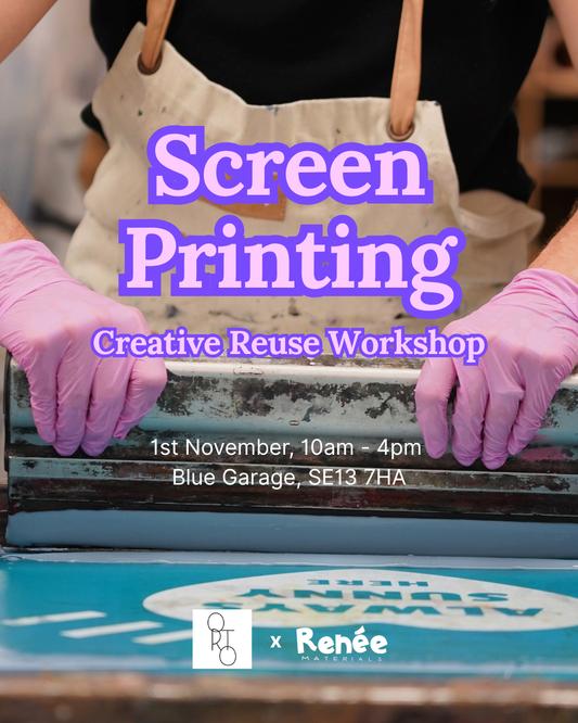 Screen Printing WORKSHOP  - 01.11.2025 [Orto Print x Renee]