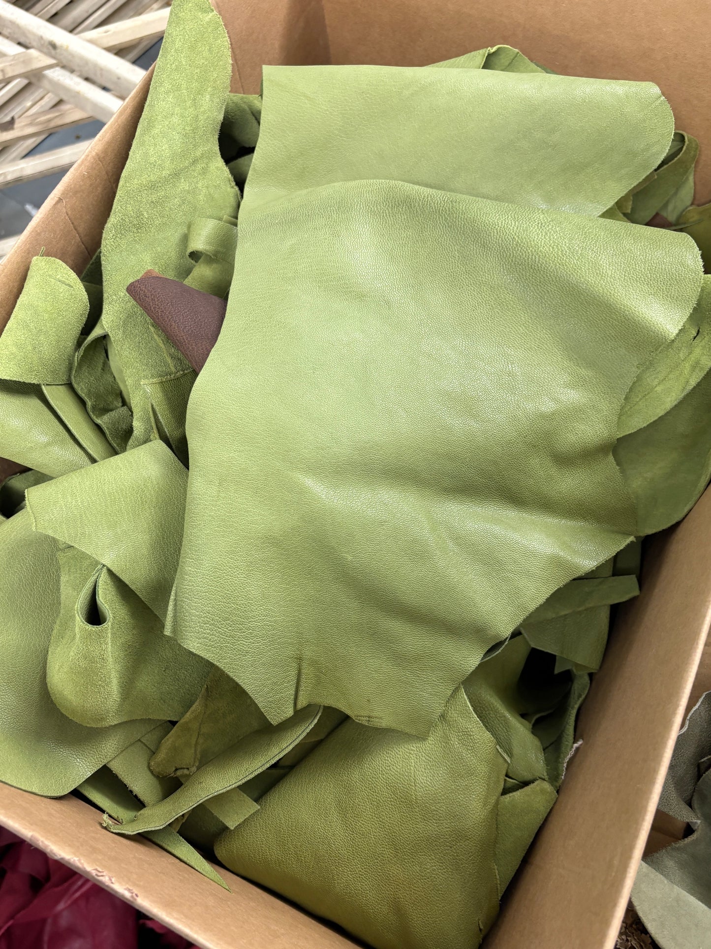 Goat Leather Offcuts from HOWE, Choose-your-colour