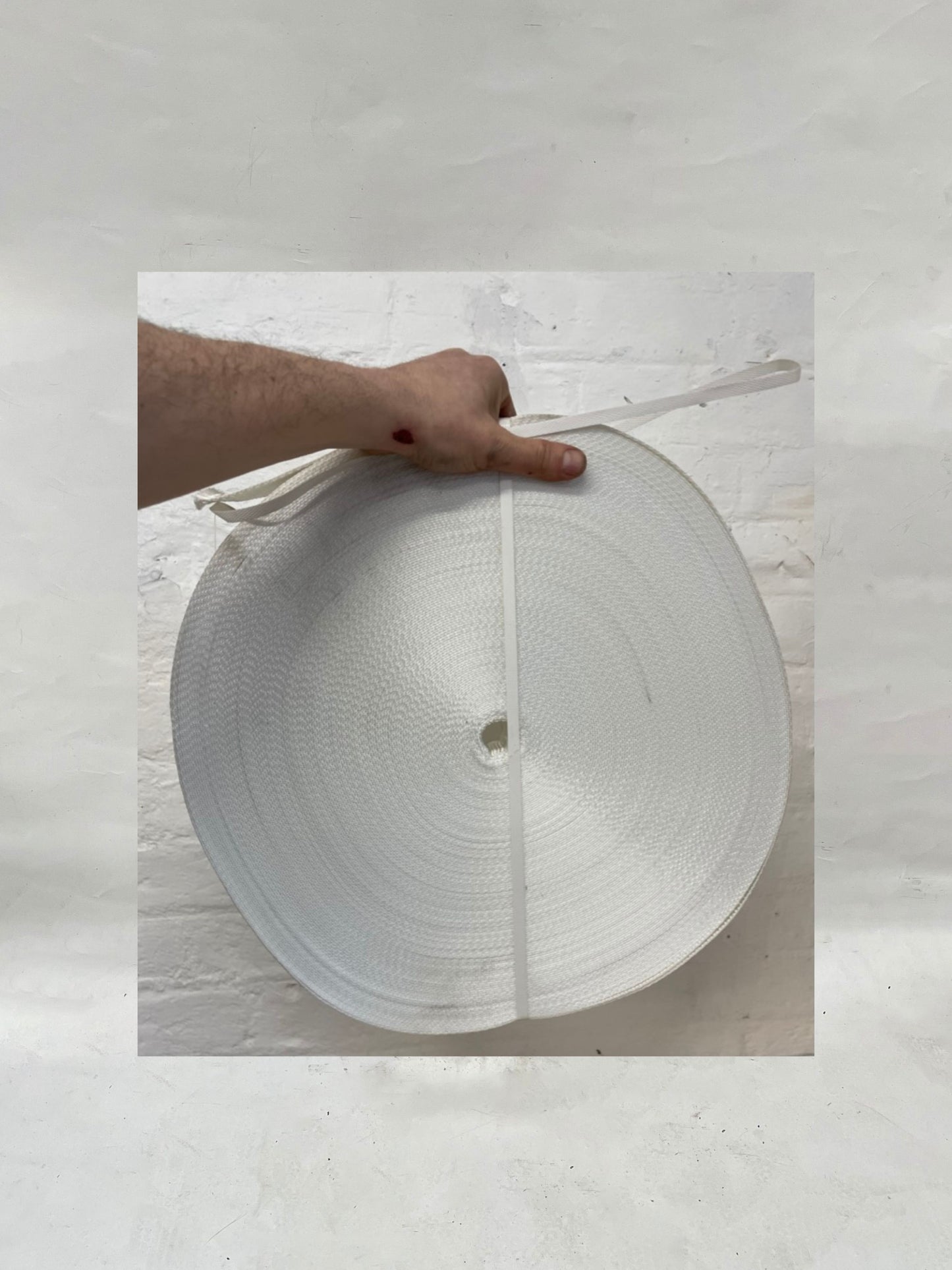 Webbing, White, 50mm