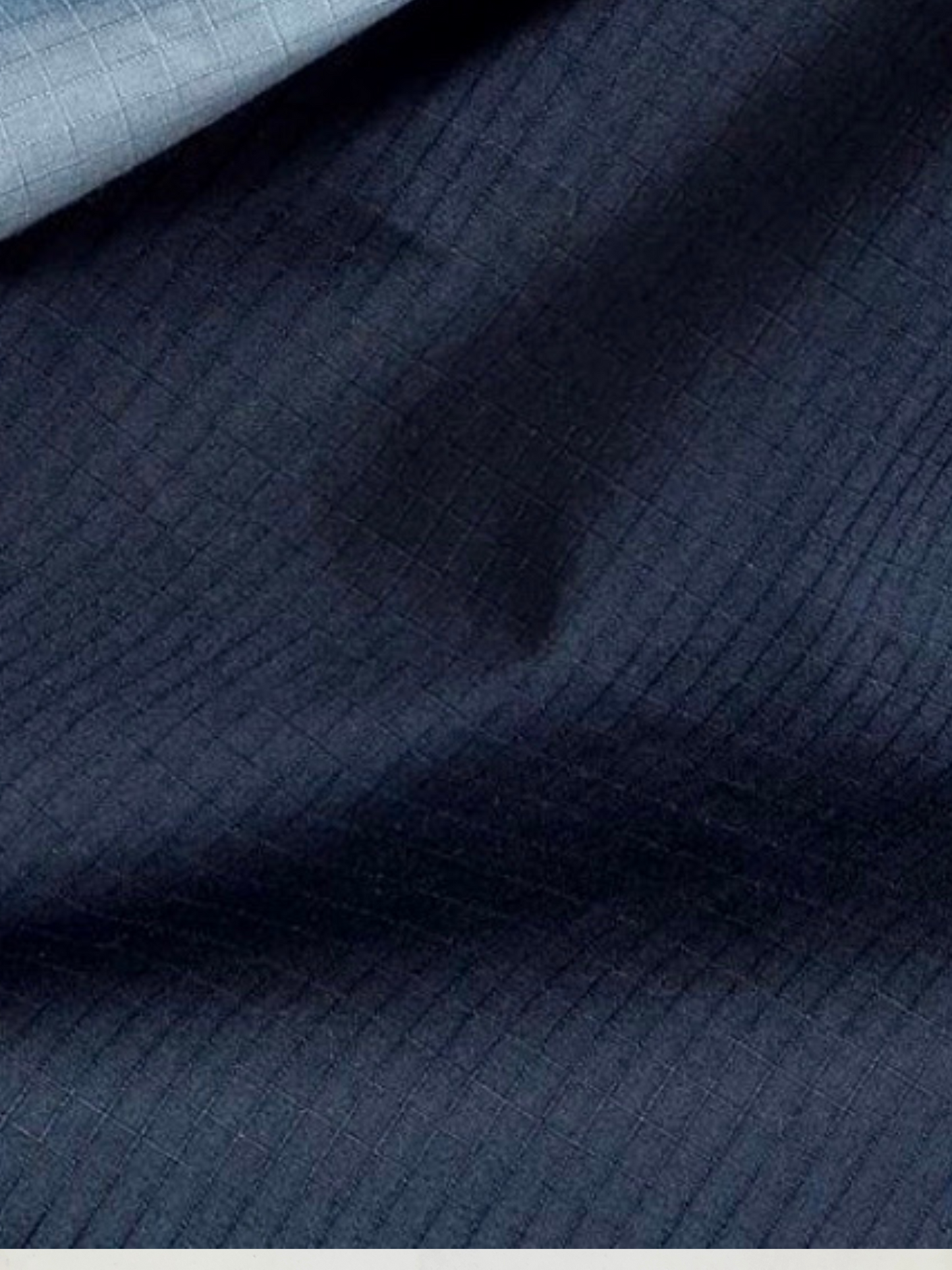 Fabric, British Millerain's Dry Wash BIC Cotton, Black or Light Blue