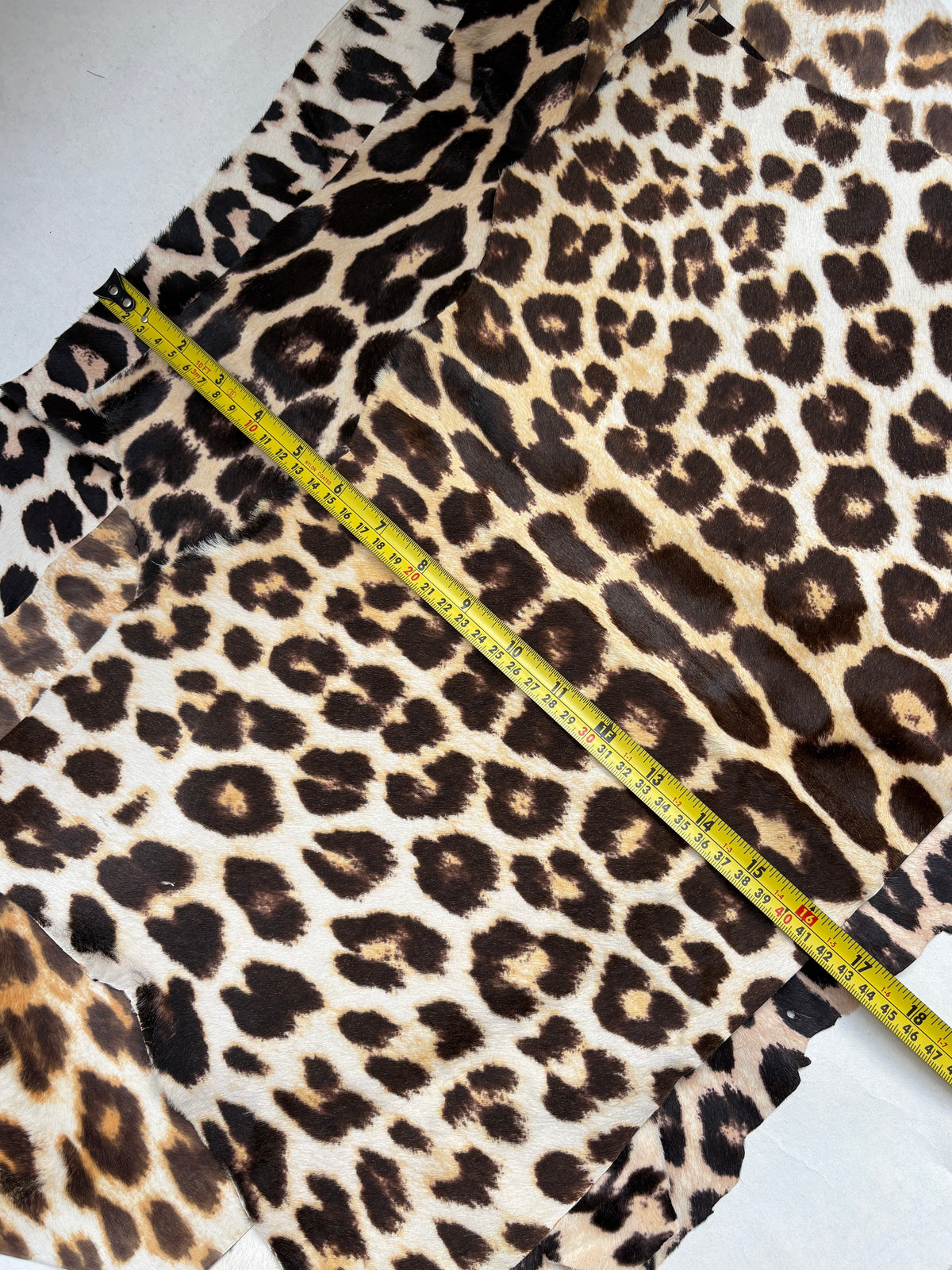 Leopard Print Leather Pieces Bundle of 4 *ONE-OFF*