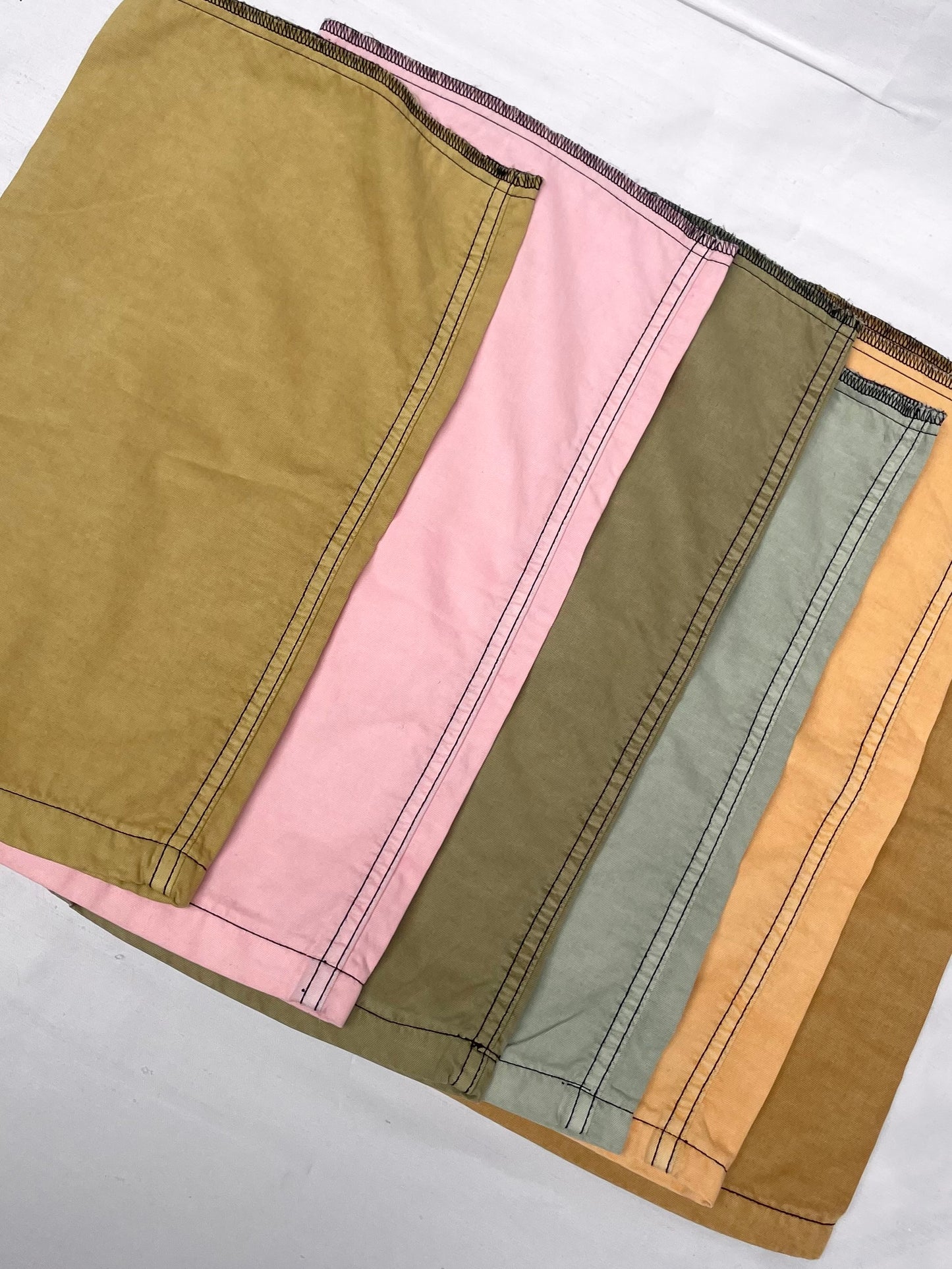 Colourful Denim Fabric Bundle of Four *ONE-OFF*