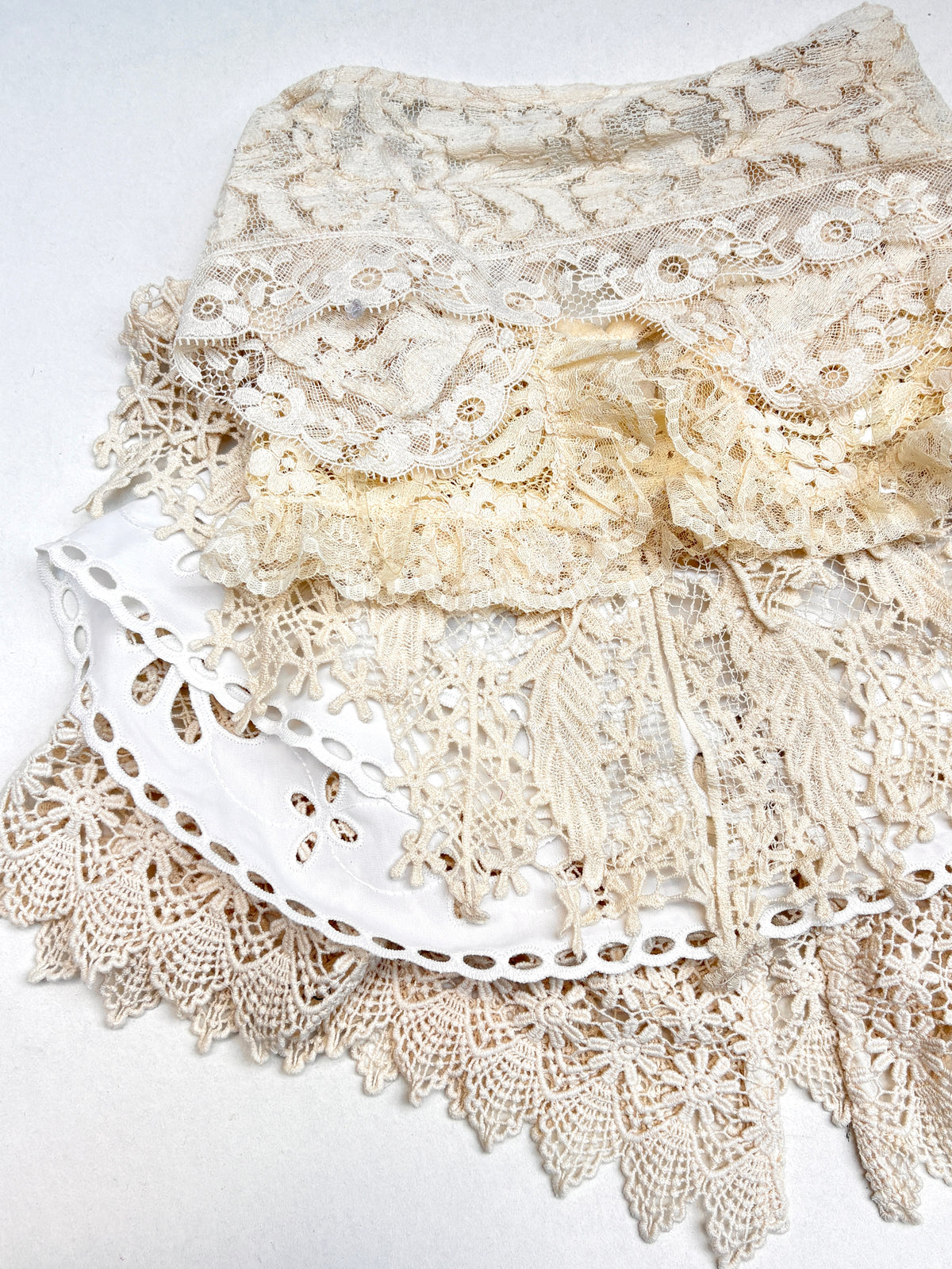 Lace Collar Samples Bundle of 5 from Nobody’s Child *ONE-OFF*