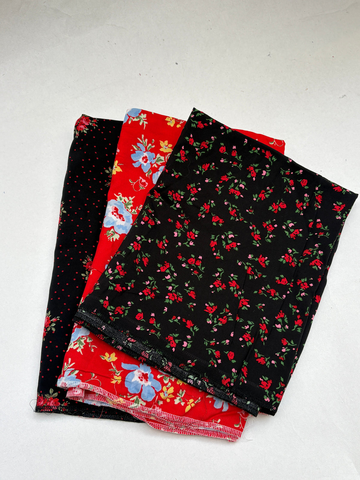 Floral Cotton Fabric Bundle of 3 from Nobody’s Child *ONE-OFF*