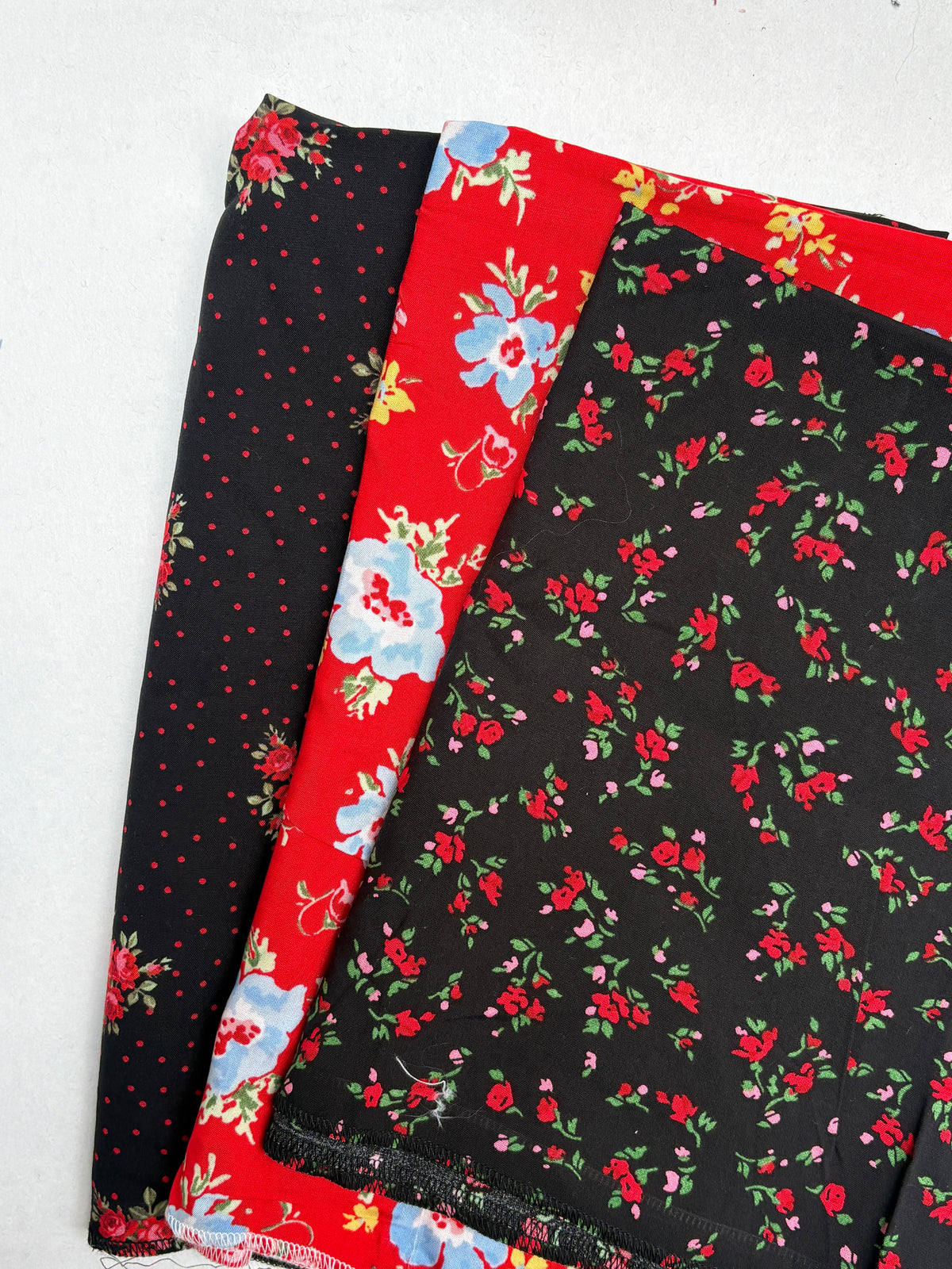 Floral Cotton Fabric Bundle of 3 from Nobody’s Child *ONE-OFF*