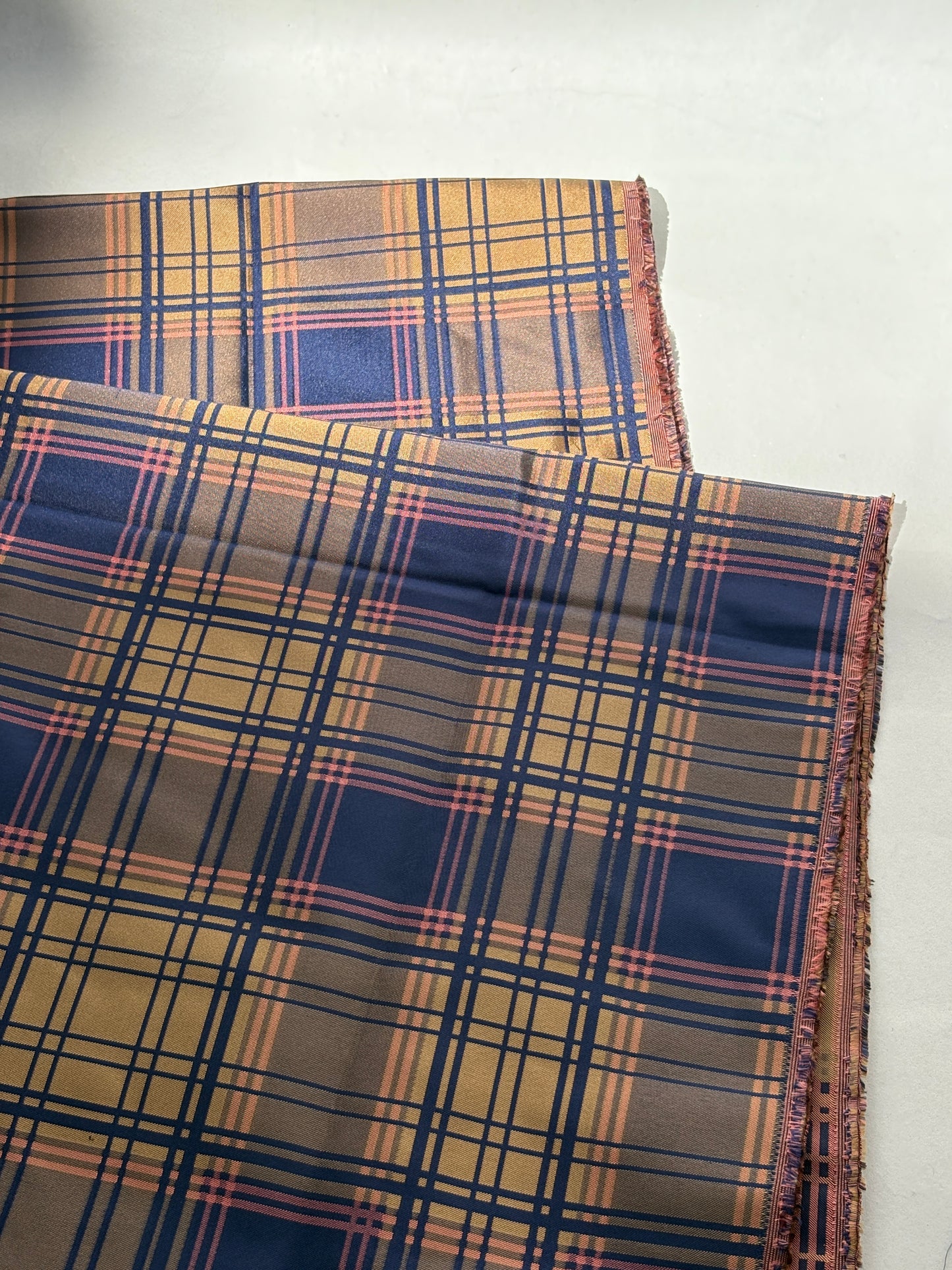 Fabric, Silk Blend Twill, Classic Patterned, End of Roll, Choose-your-colour
