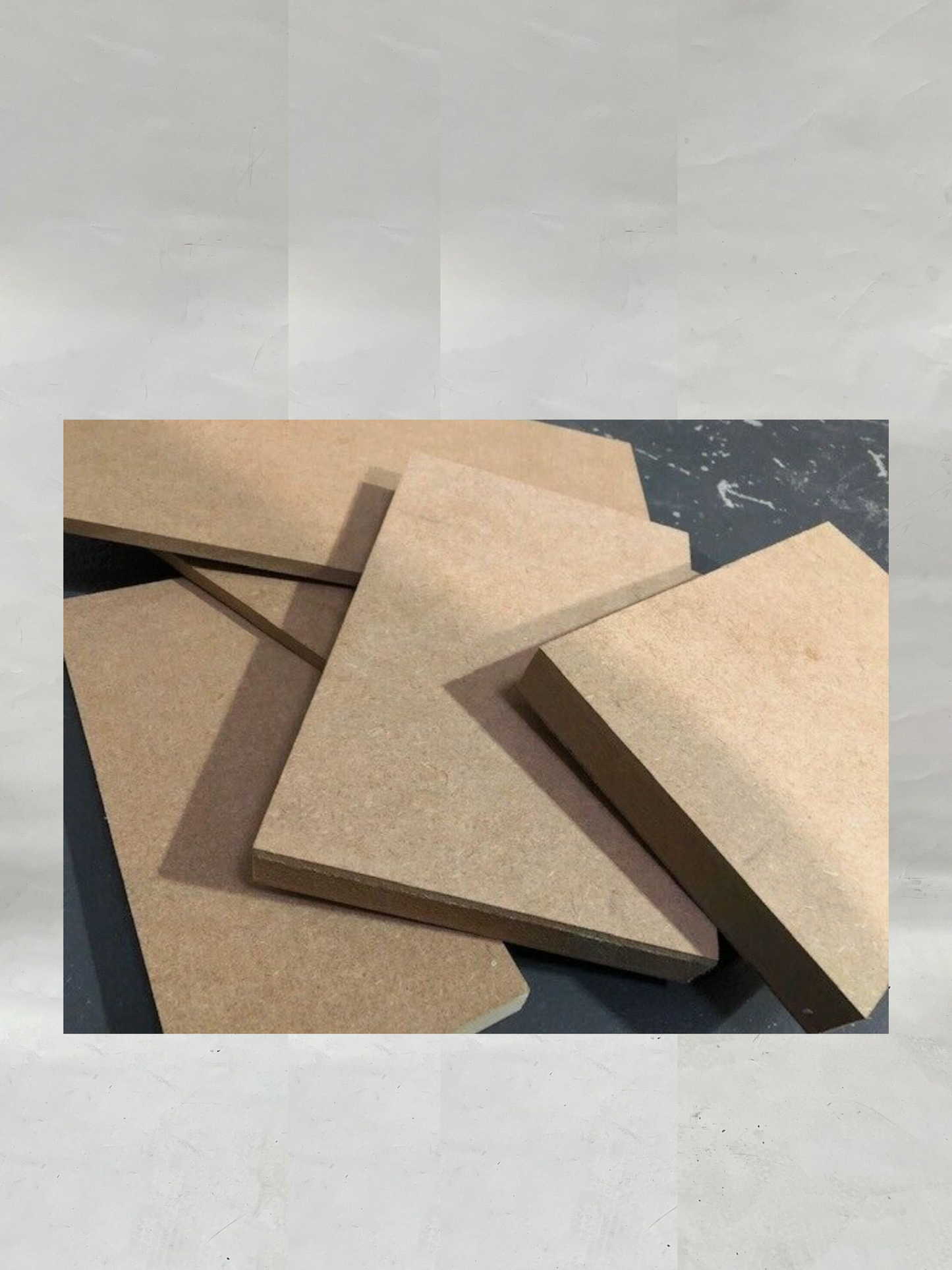 MDF offcuts, Mix