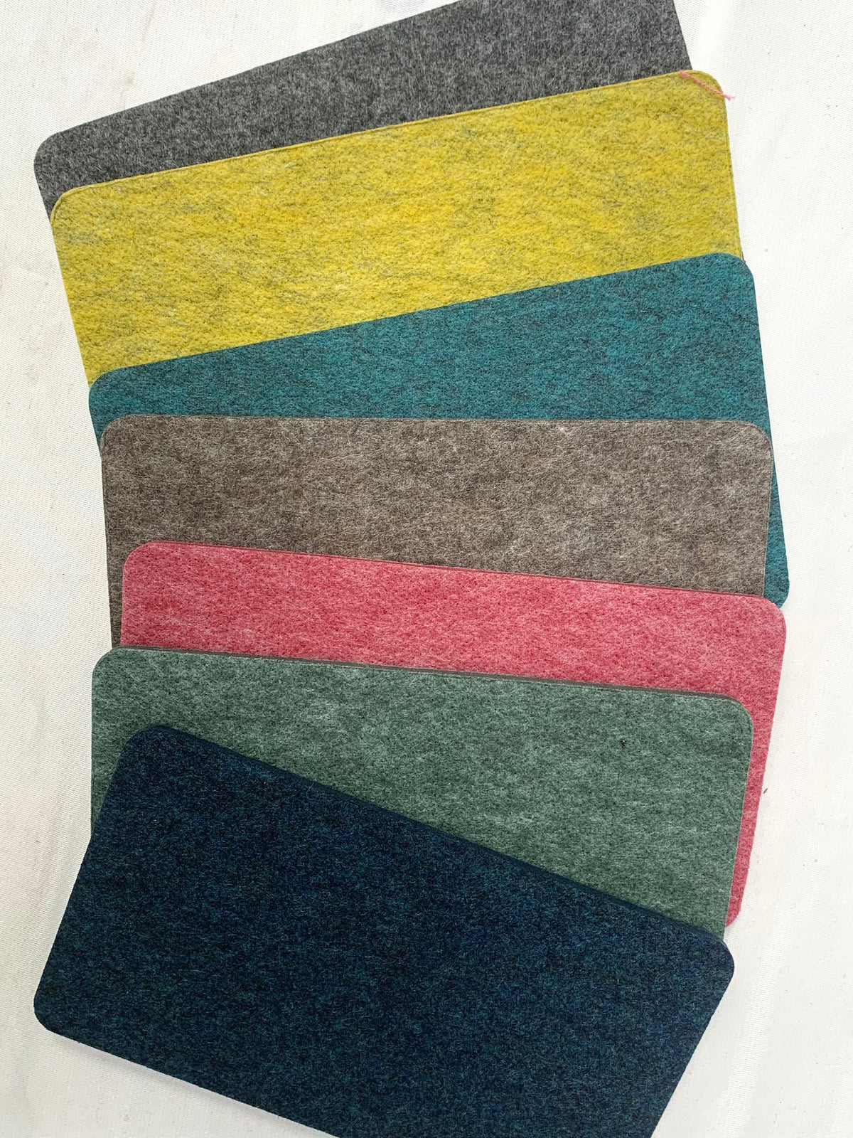 Colourful PET Felt Samples Bundle of 7 *ONE-OFF*