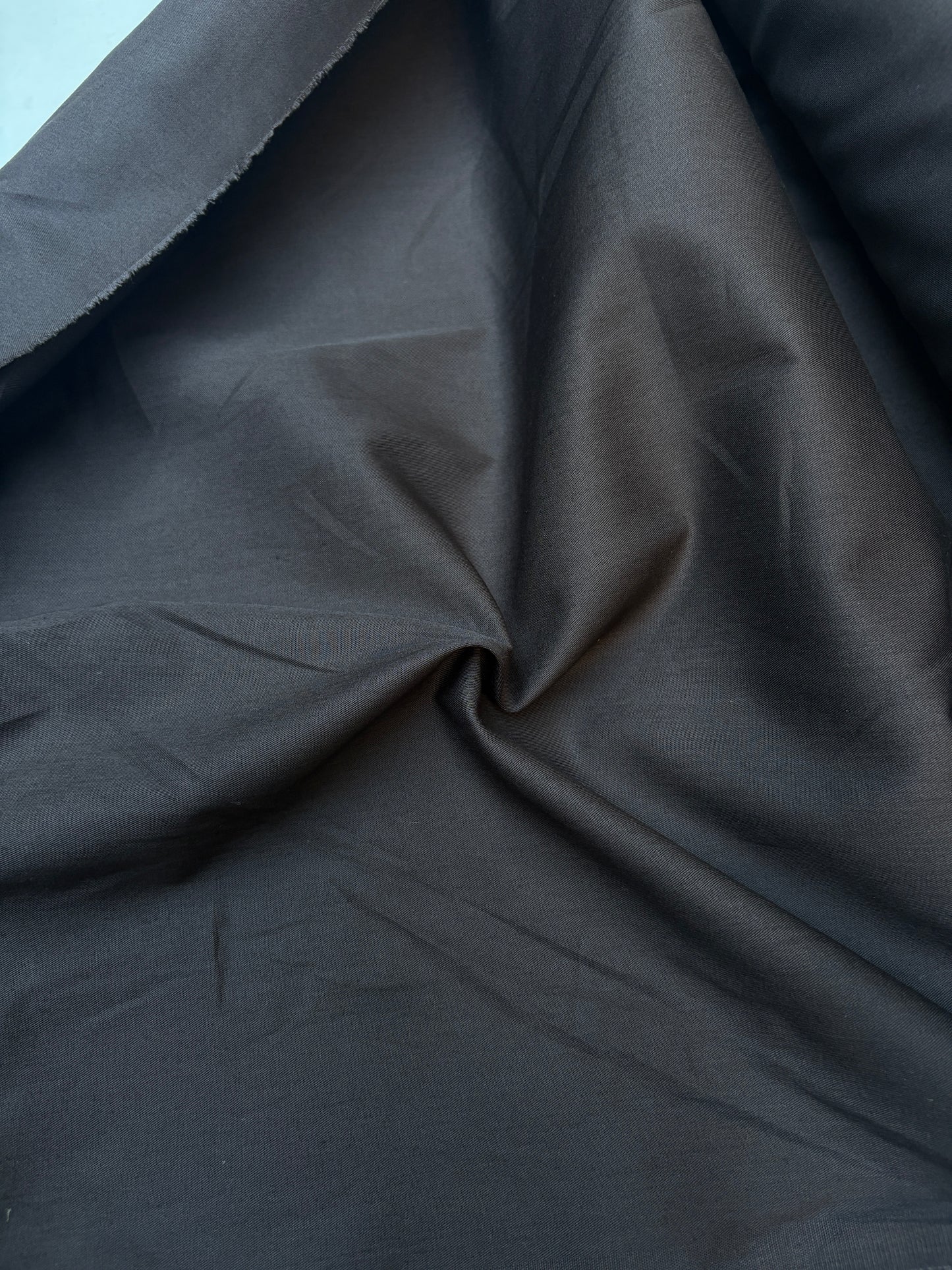Fabric, Natural Fibre, Lightweight, Dark Brown, End of Roll