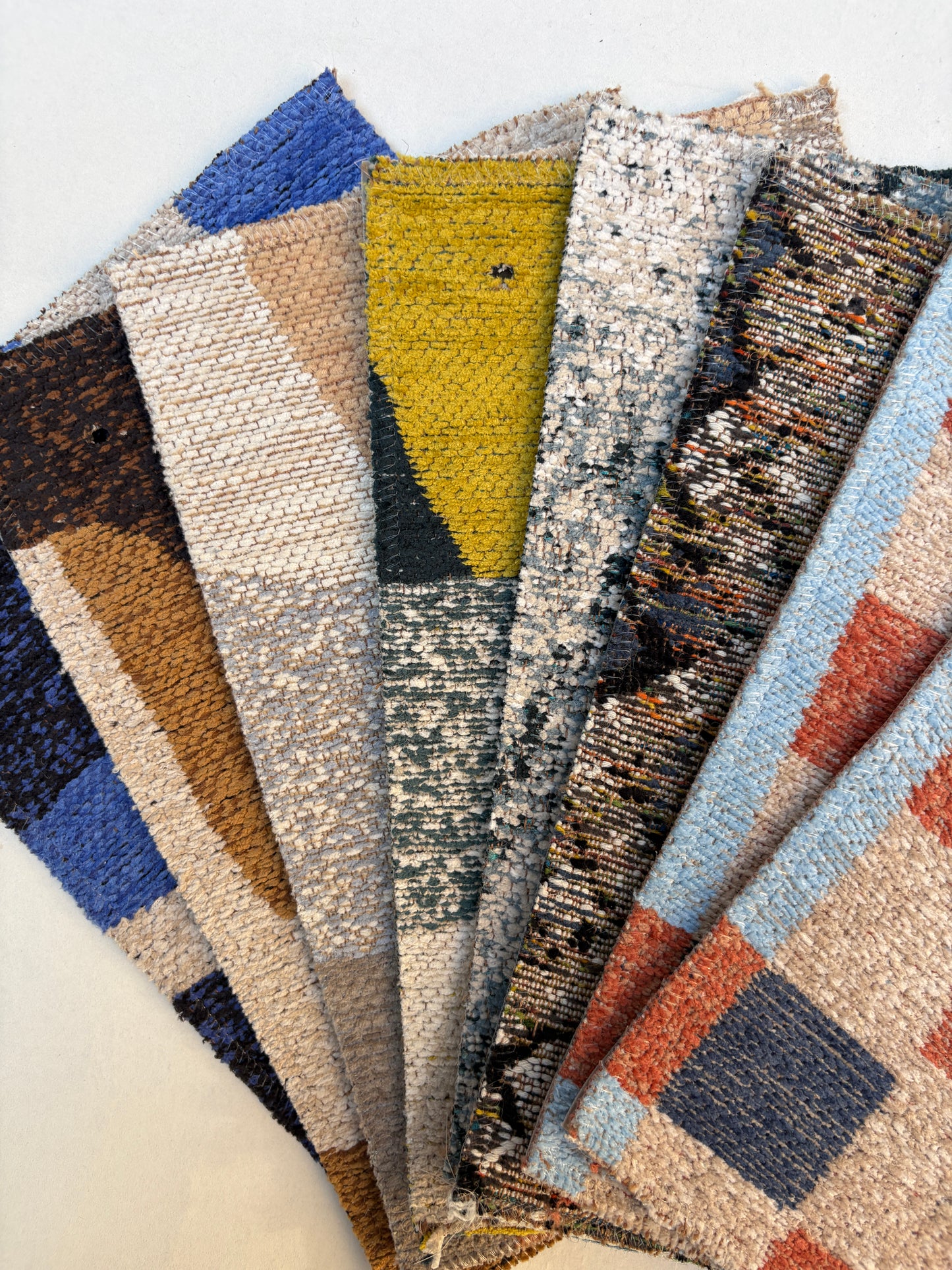 Abstract Patterned Rug Bundle of Six *ONE-OFF*