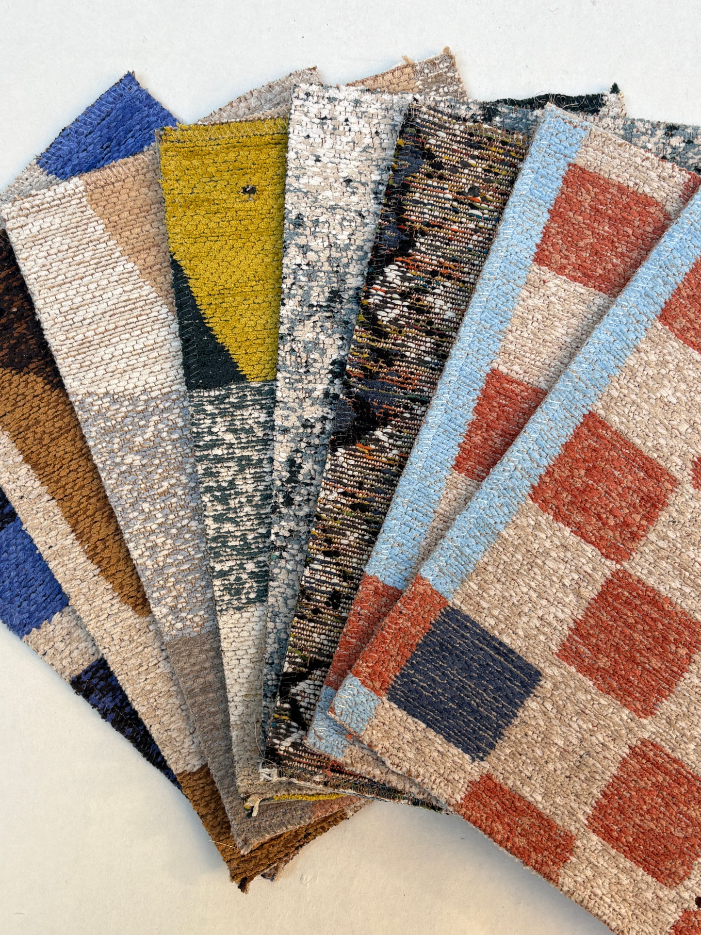 Abstract Patterned Rug Bundle of Six *ONE-OFF*