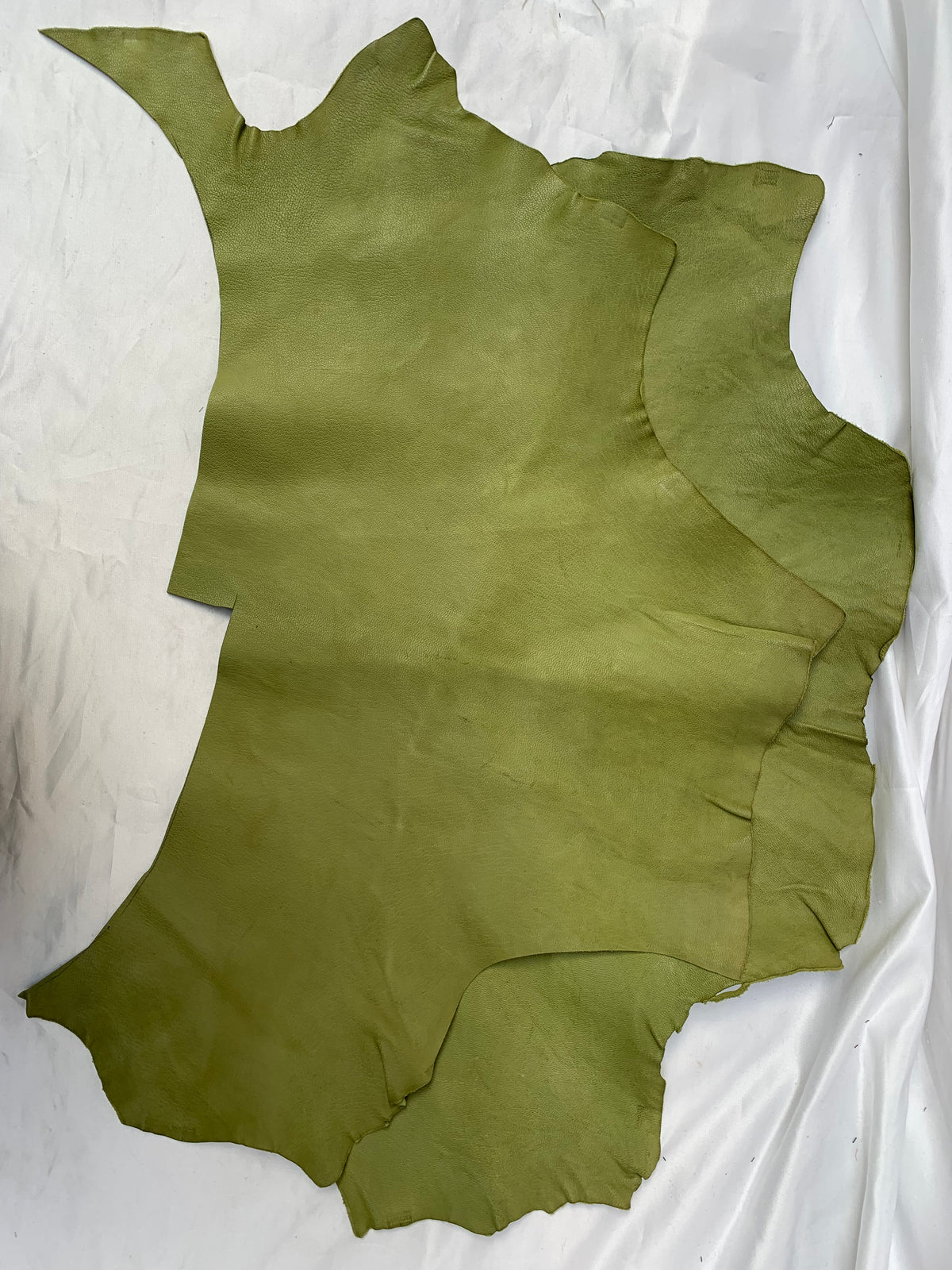 Apple Green Goat Leather Pieces Bundle of 2 *ONE-OFF*