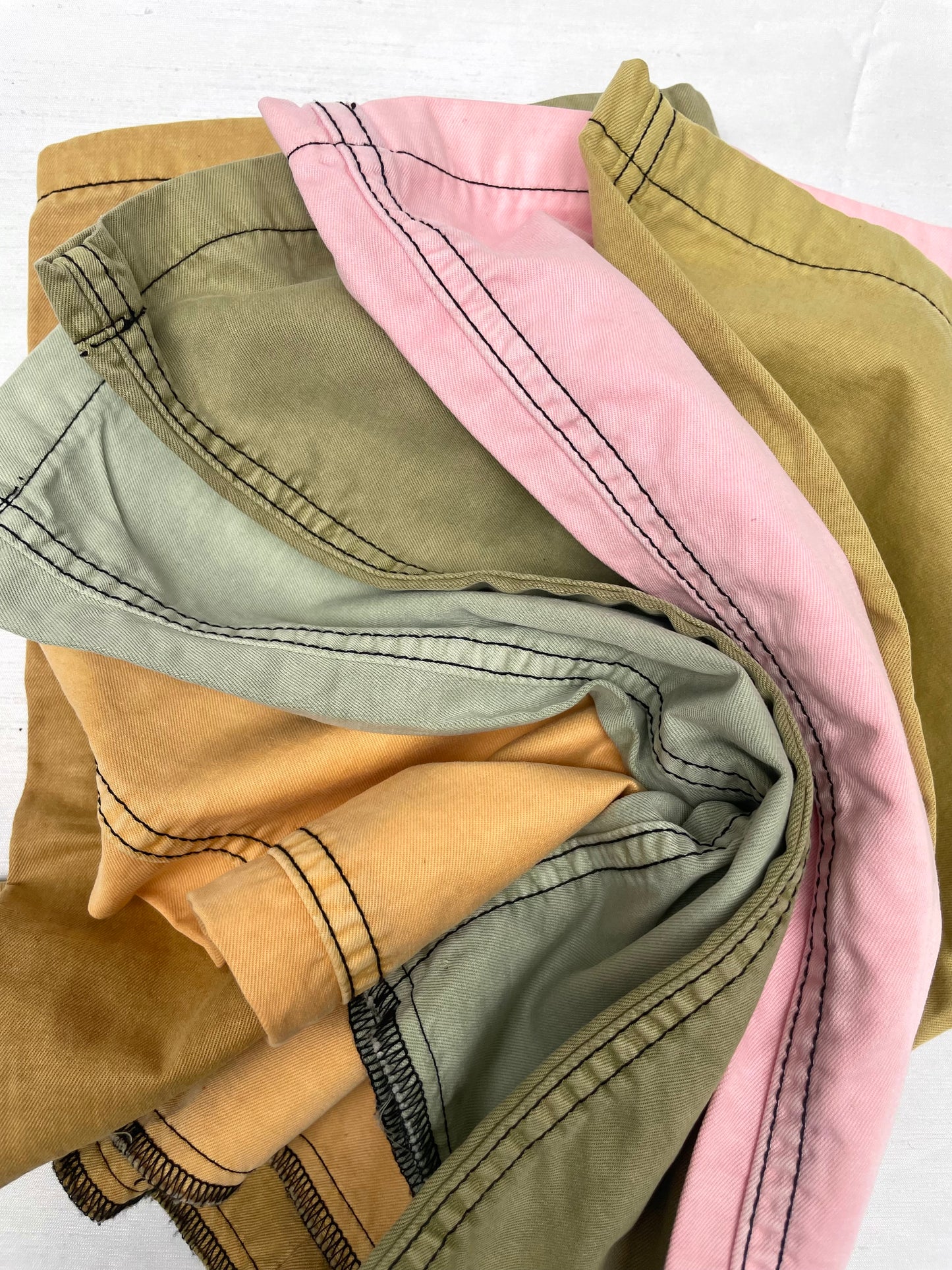 Colourful Denim Fabric Bundle of Four *ONE-OFF*