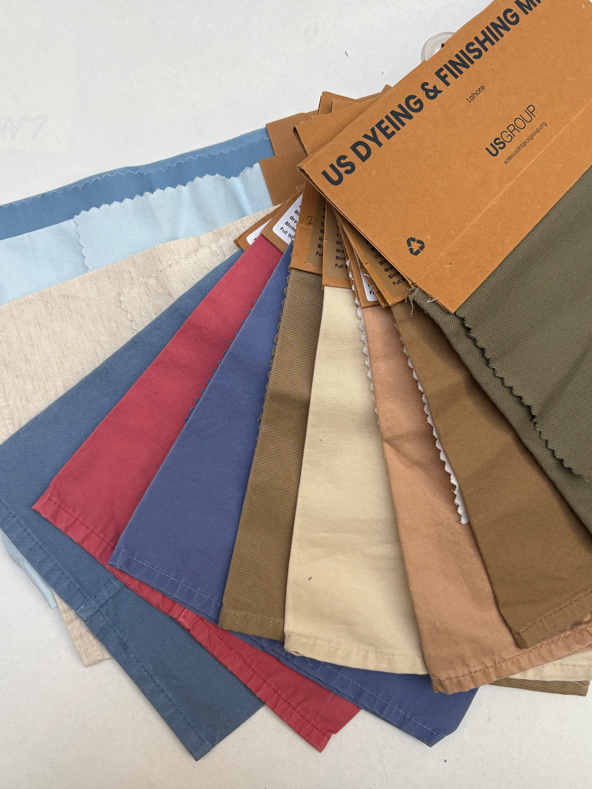 Colourful Denim Fabric Bundle of 11 *ONE-OFF*
