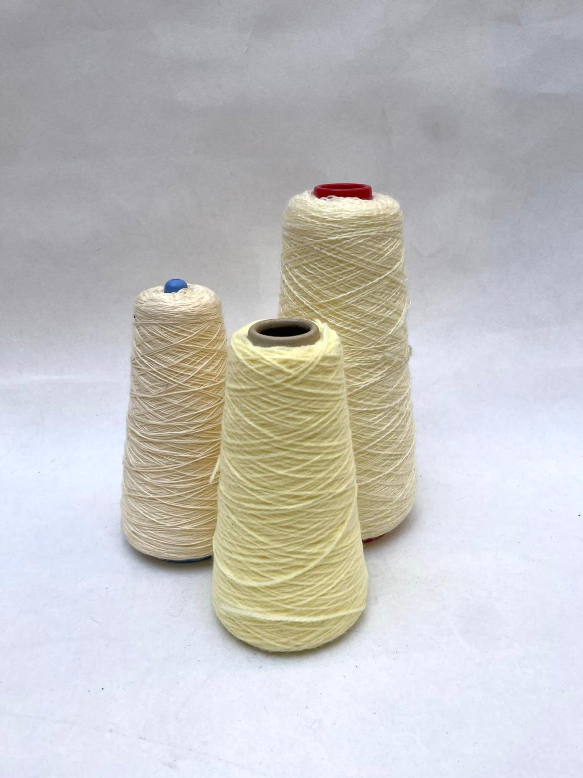 Yarn, Cones, Range of Yellow Shades, Mixed Bundle