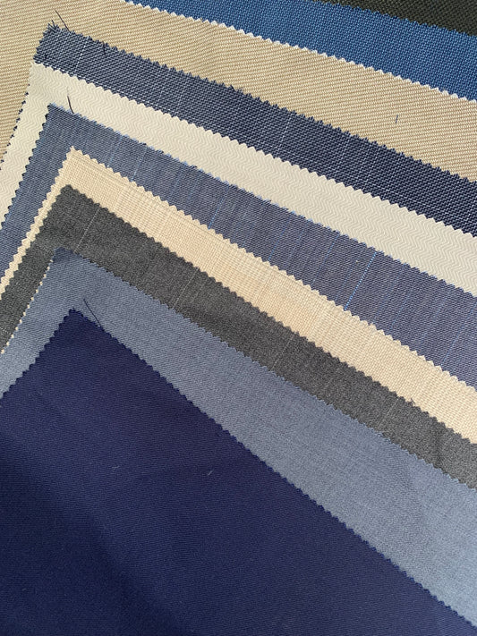 Merino Fabric Samples Bundle of 12 *ONE-OFF*