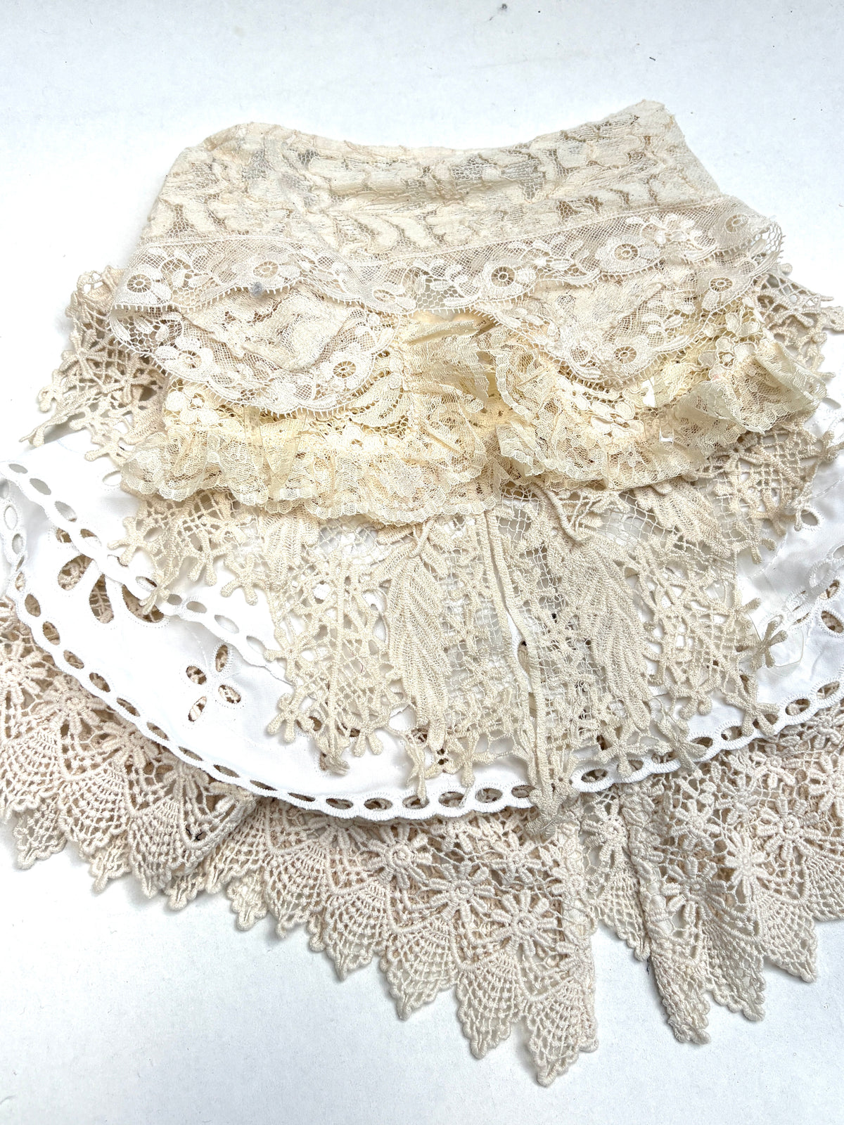 Lace Collar Samples Bundle of 5 from Nobody’s Child *ONE-OFF*