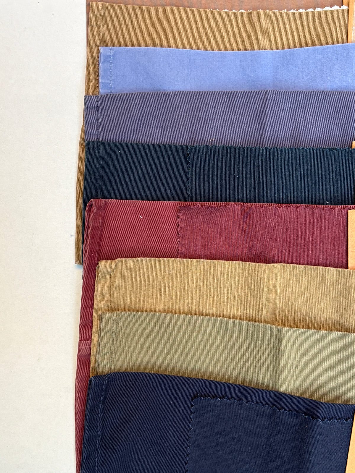 Colourful Denim Fabric Bundle of 9 *ONE-OFF*