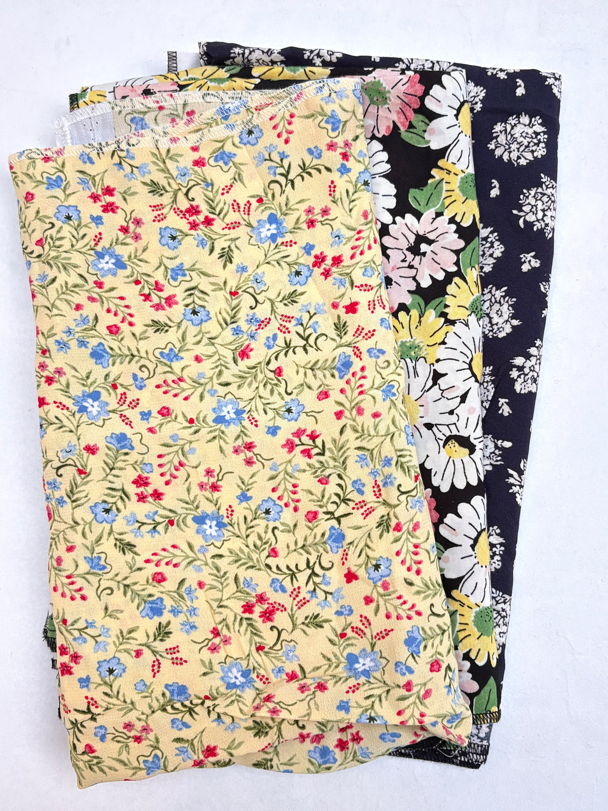 Floral Cotton Fabric Bundle of 3 from Nobody’s Child *ONE-OFF*
