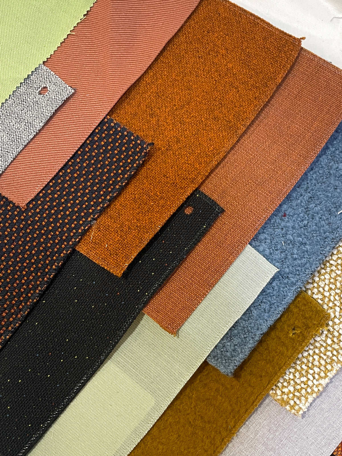 Textured Fabric Sample Bundle of 17 *ONE-OFF*