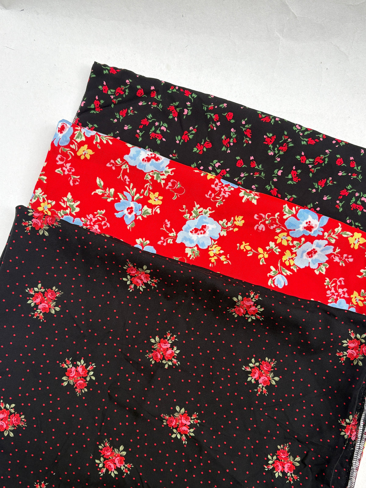 Floral Cotton Fabric Bundle of 3 from Nobody’s Child *ONE-OFF*