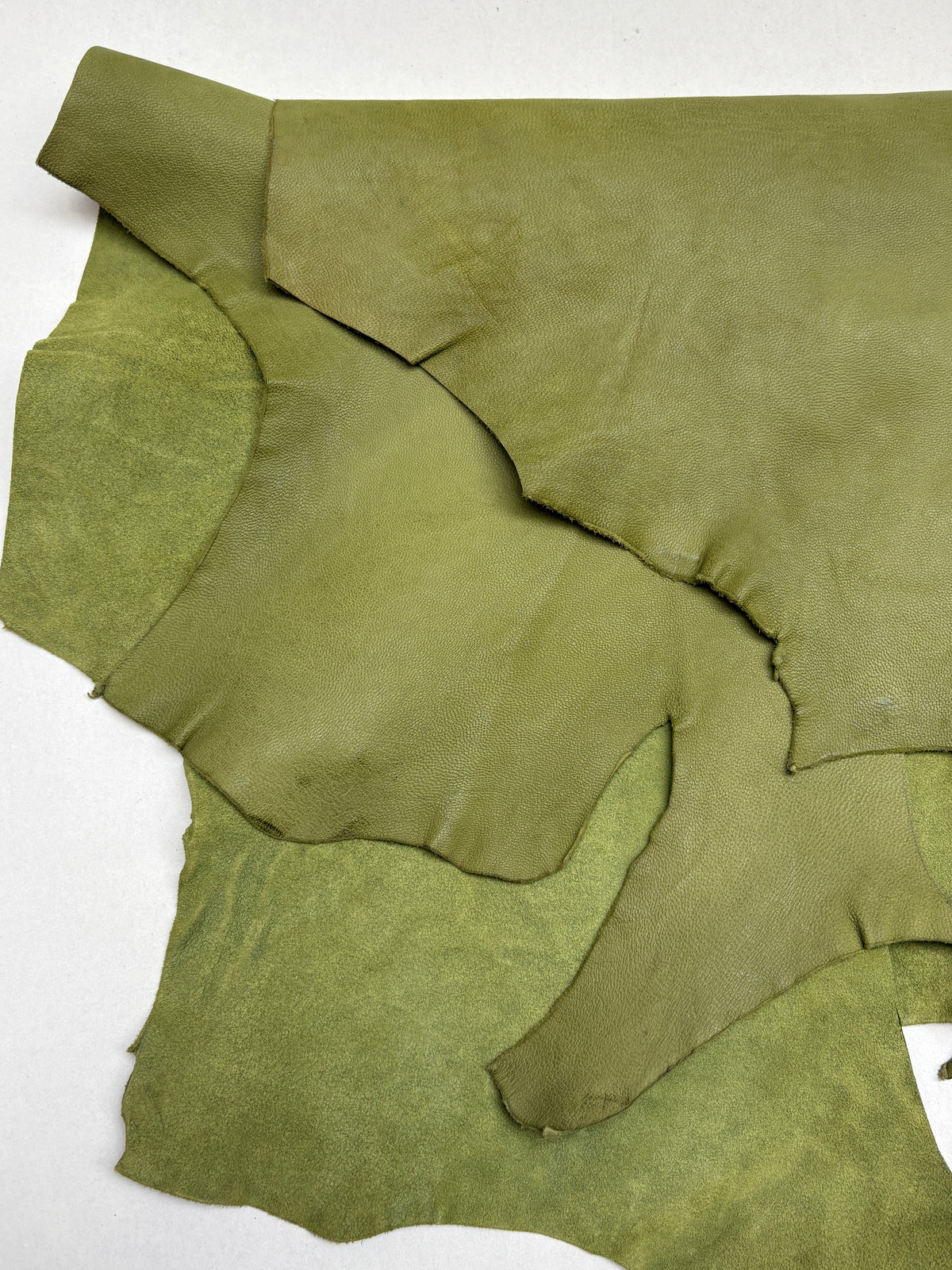 Apple Green Goat Leather Pieces Bundle of 2 *ONE-OFF*