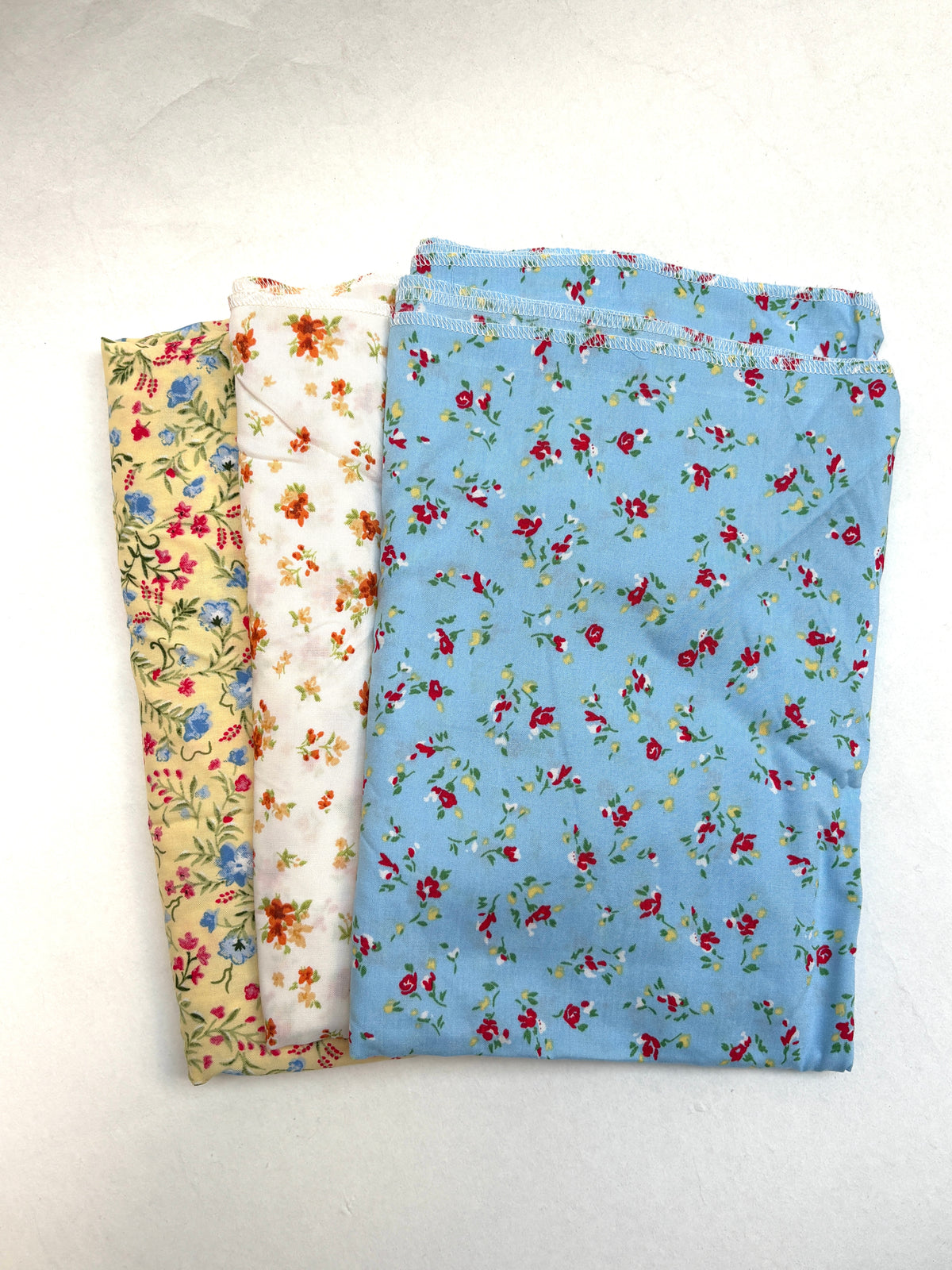 Floral Cotton Fabric Bundle of 3 from Nobody’s Child *ONE-OFF*
