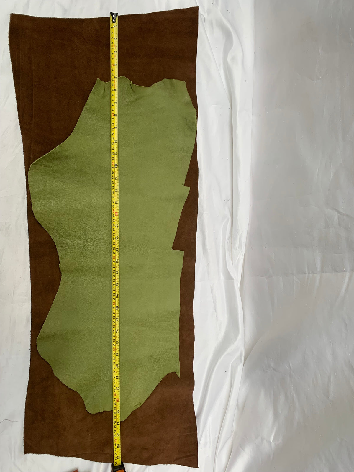 Apple Green Goat Leather + Brown Suede Bundle of 2 *ONE-OFF*