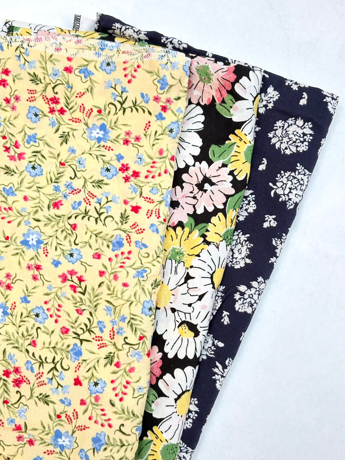 Floral Cotton Fabric Bundle of 3 from Nobody’s Child *ONE-OFF*