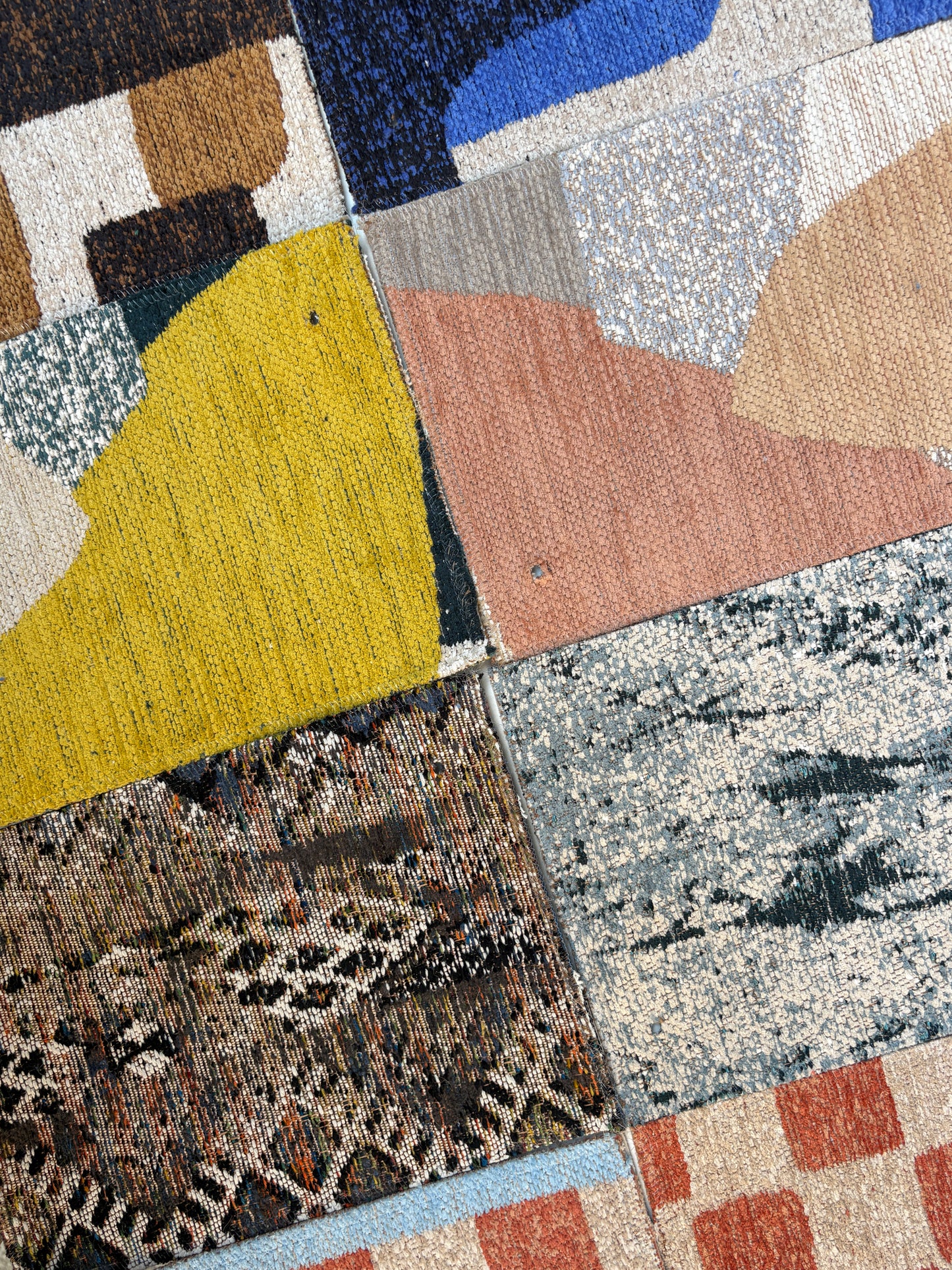 Abstract Patterned Rug Bundle of Six *ONE-OFF*