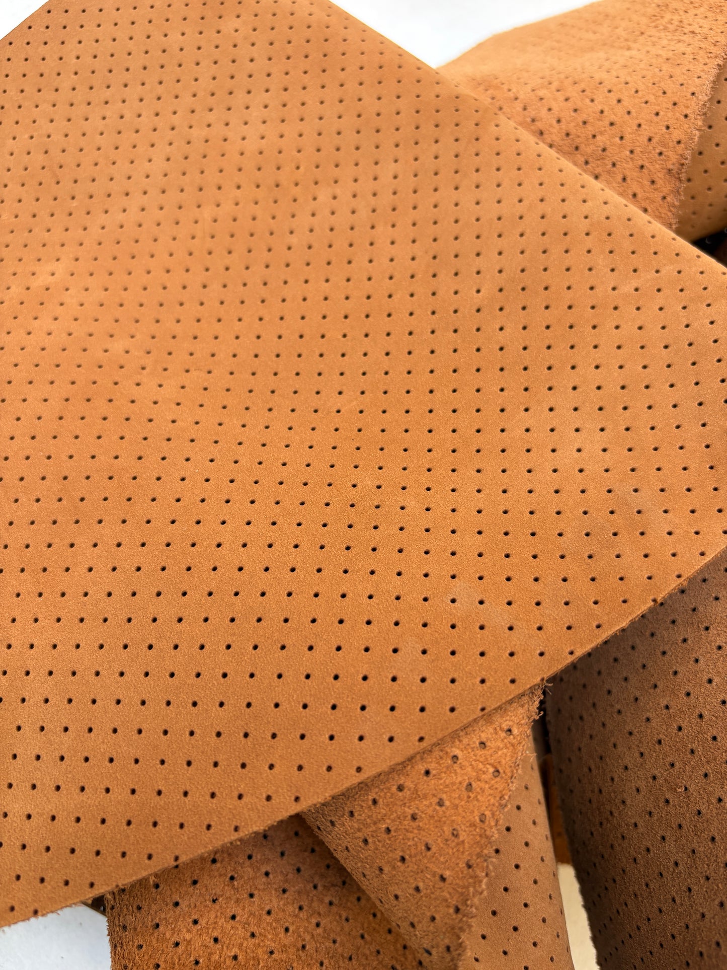 Nubuck Leather Offcuts from Bill Amberg, Choose-your-colour