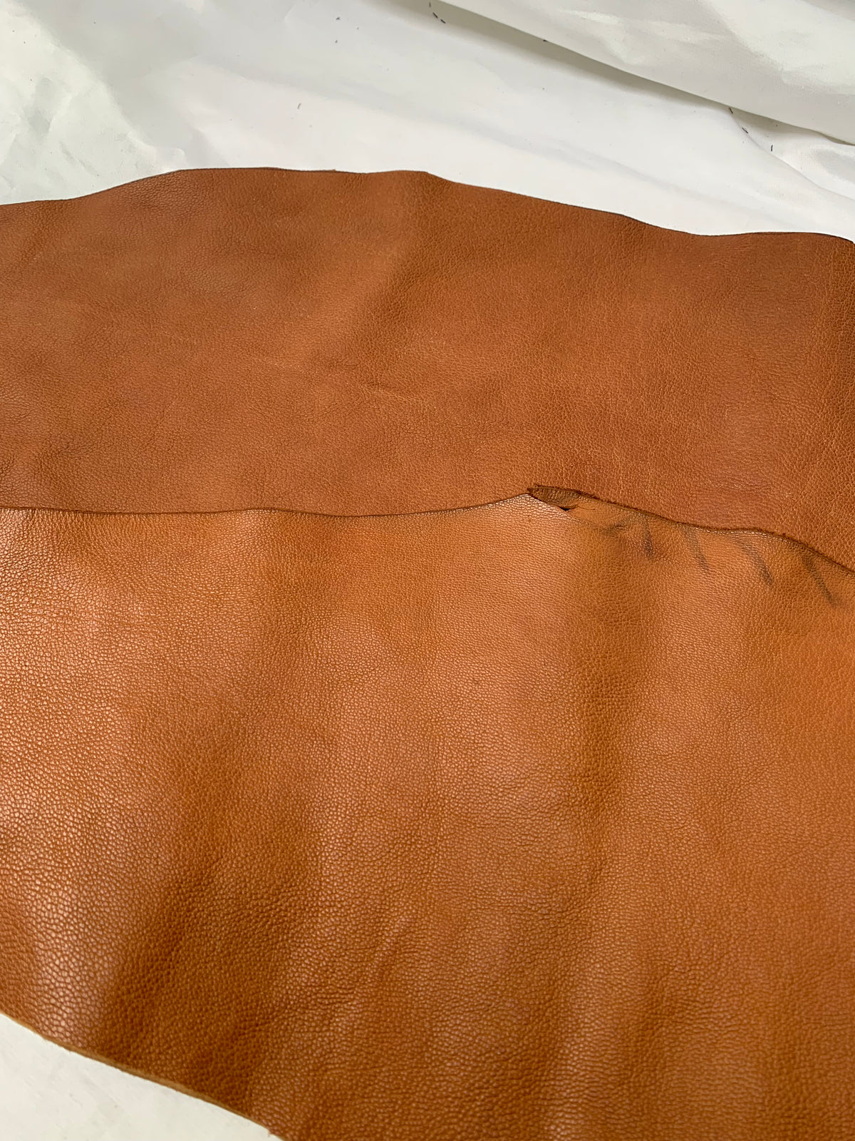 Brown Goat Leather Pieces Bundle of 2 *ONE-OFF*