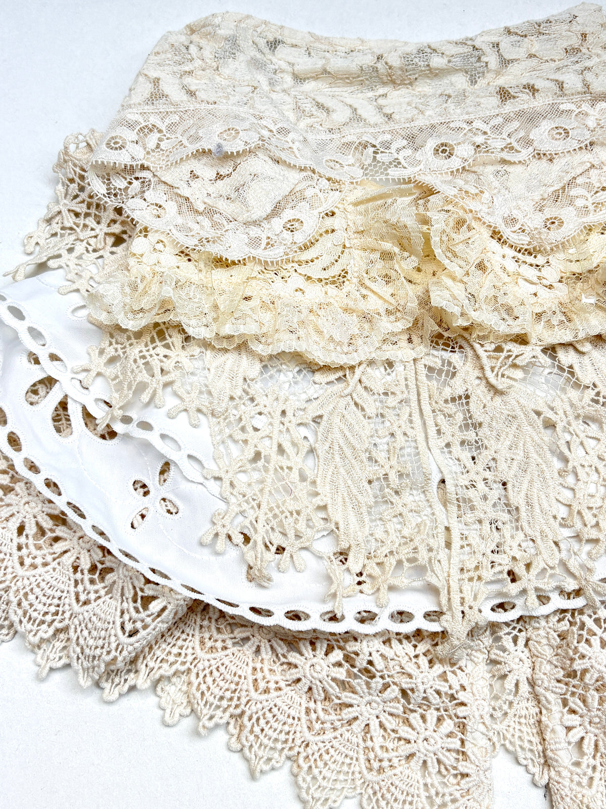 Lace Collar Samples Bundle of 5 from Nobody’s Child *ONE-OFF*
