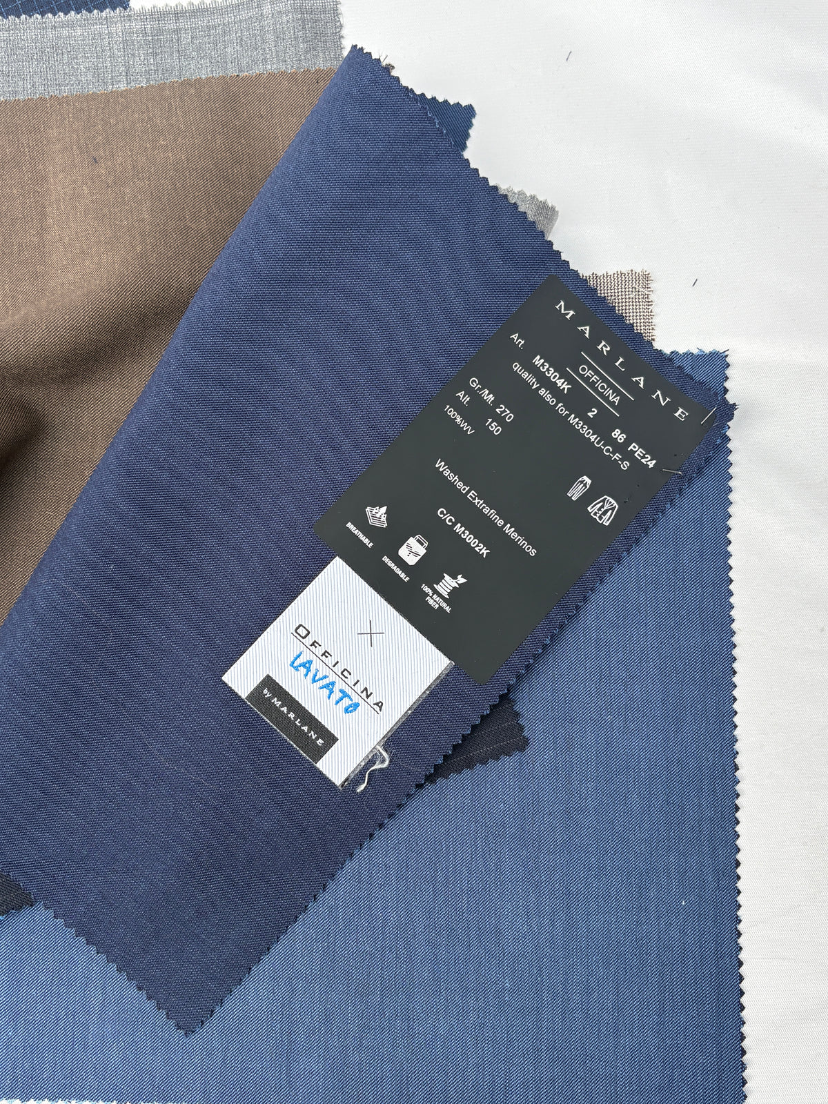 Merino Fabric Samples Bundle of 14 *ONE-OFF*