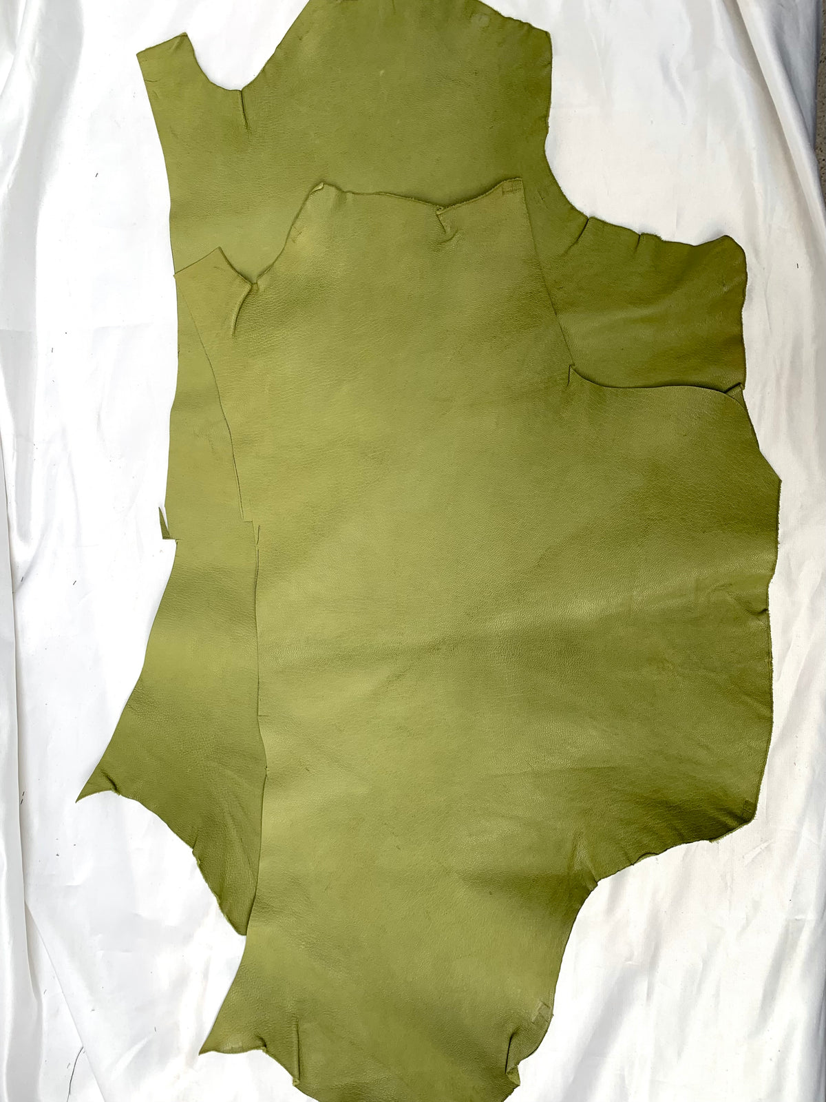 Apple Green Goat Leather Pieces Bundle of 2 *ONE-OFF*