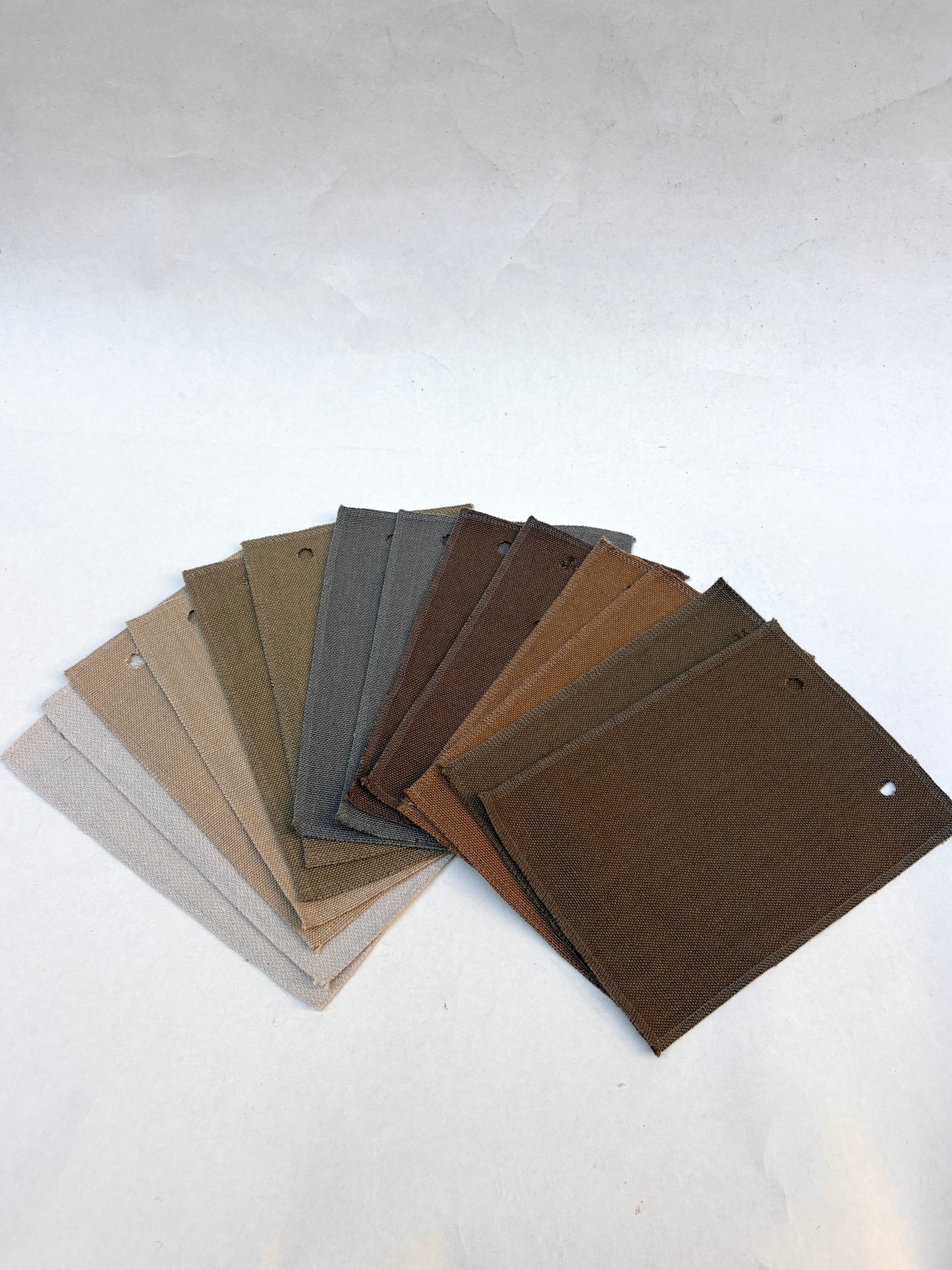 Desert Tonal Fabric Sample Bundle of 14 from Vitra *ONE-OFF*