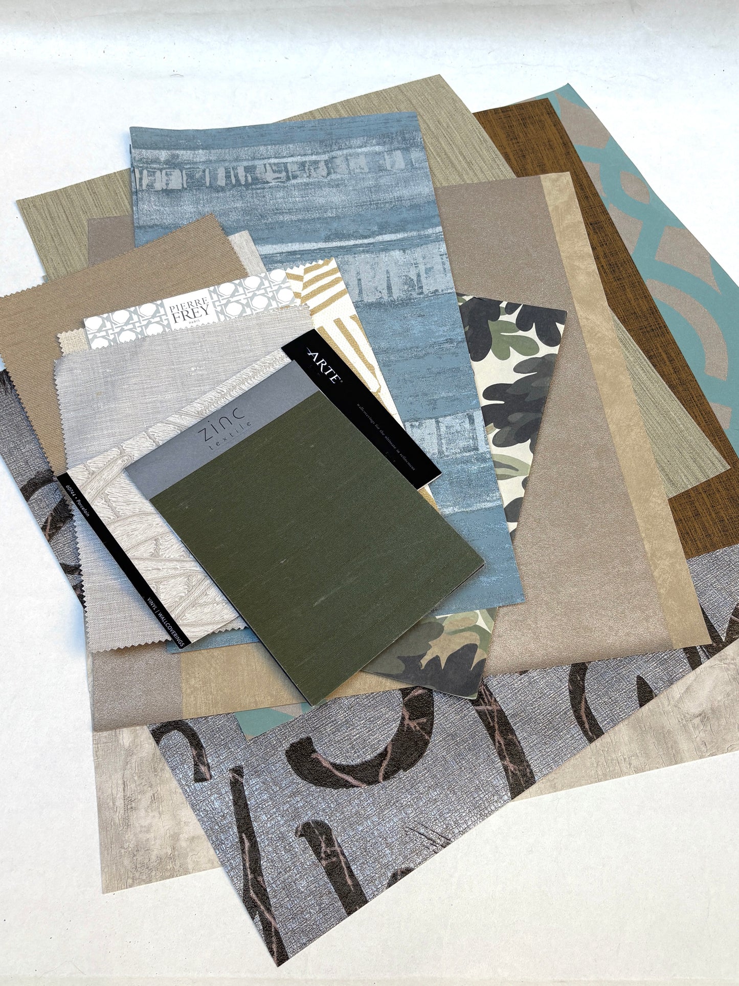 Architectural Materials, Wallpaper Samples, Mixed Bundle