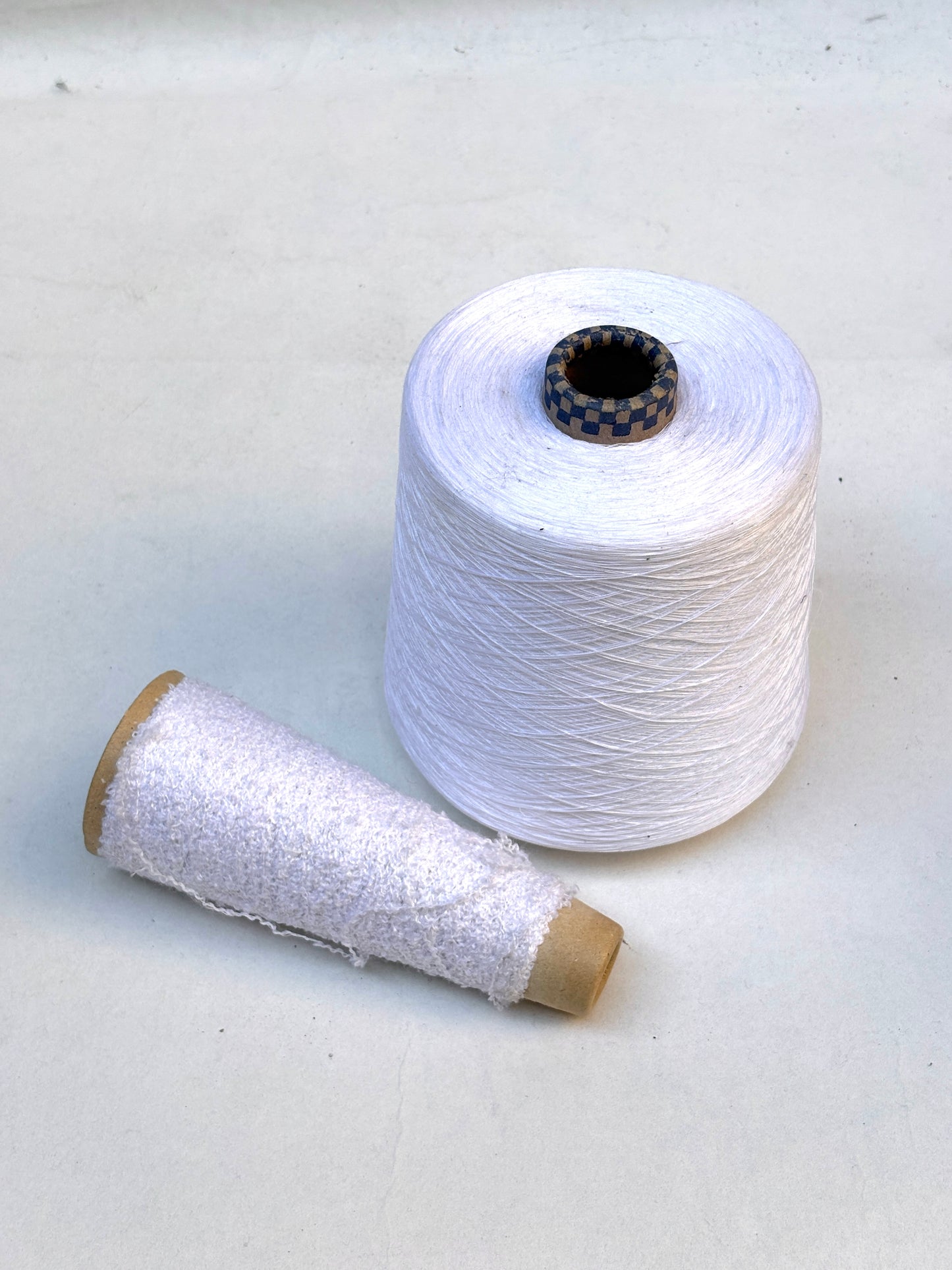 Yarn Cones, White Shades, Mixed Bundle