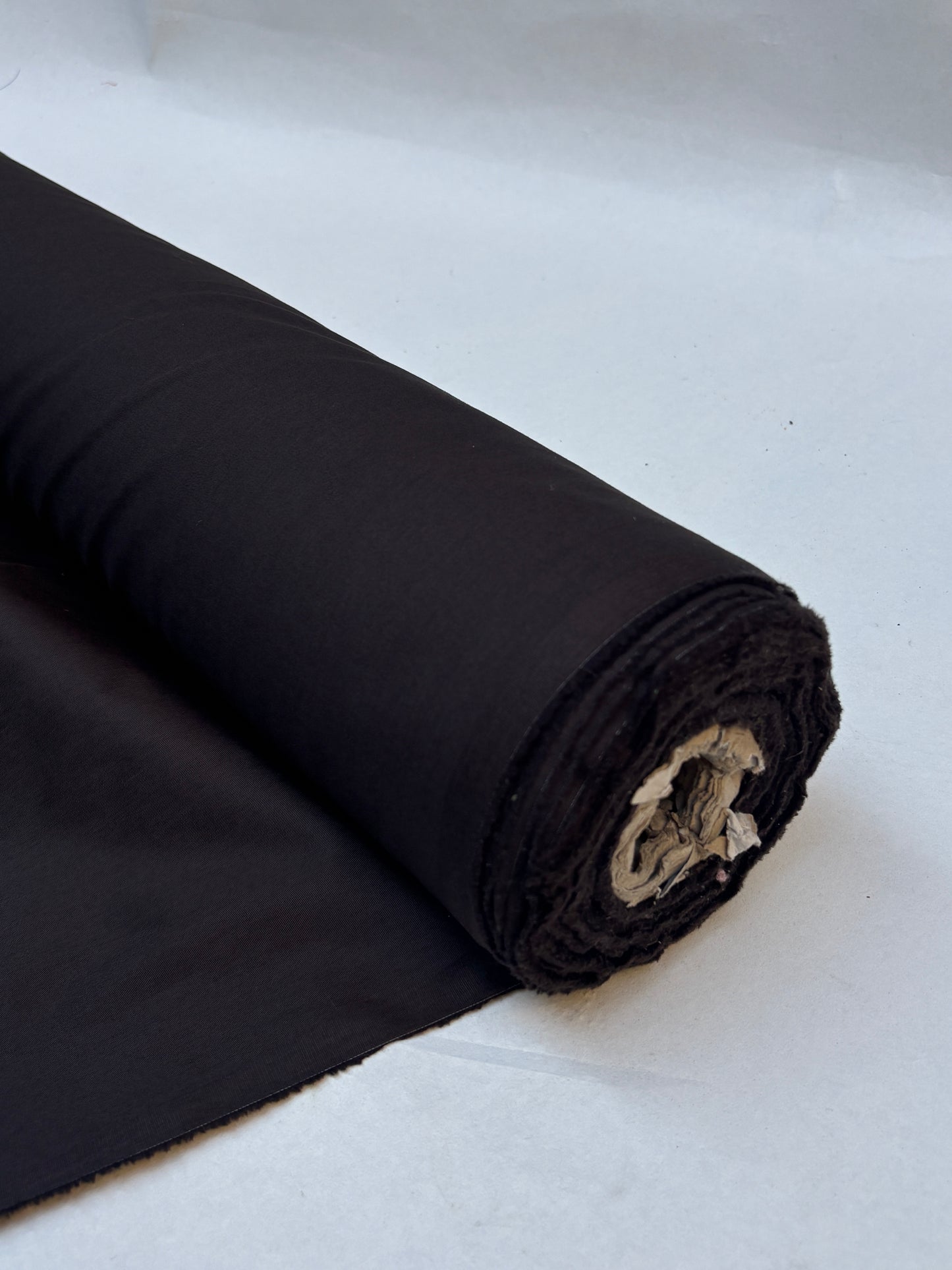 Fabric, Natural Fibre, Lightweight, Dark Brown, End of Roll